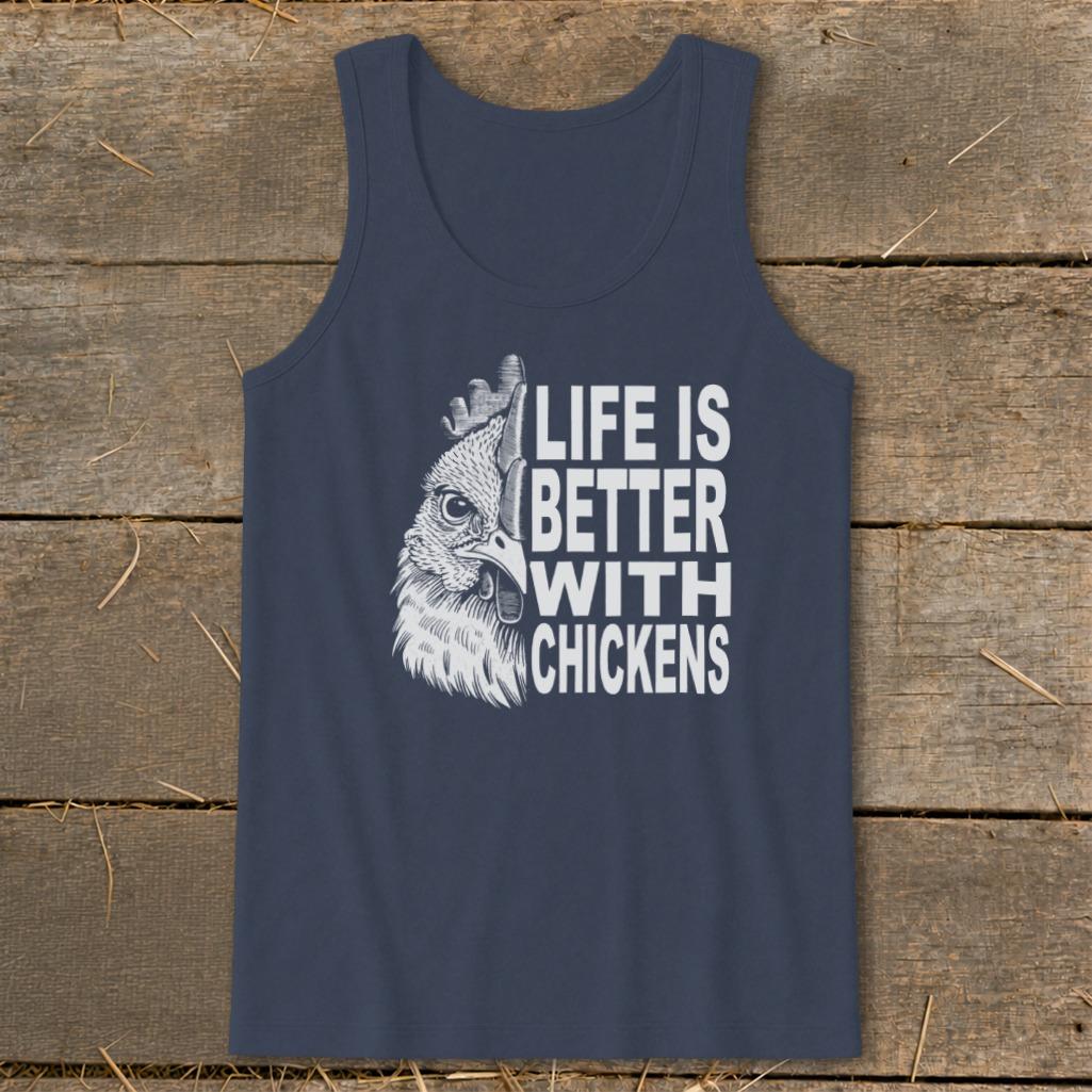 Life With Chickens Tank Top