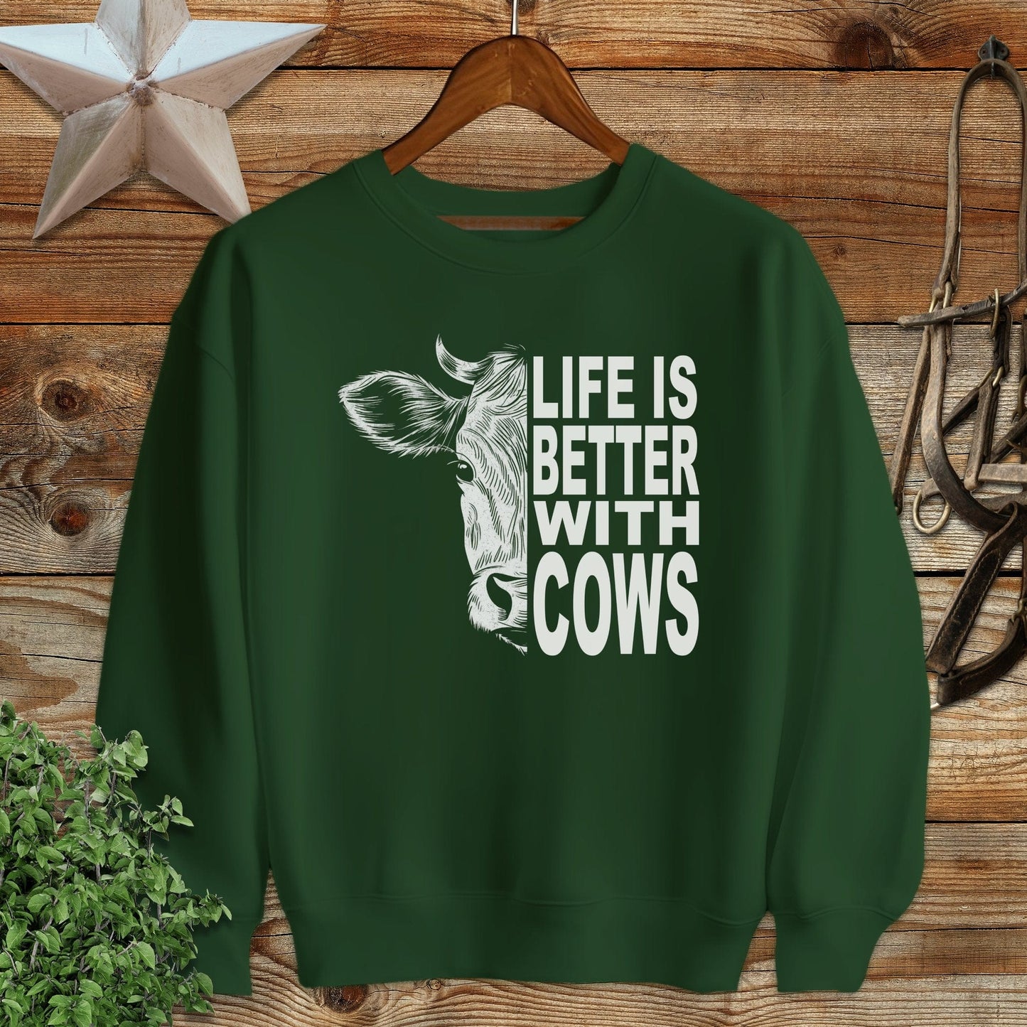 Life With Cows Sweatshirt