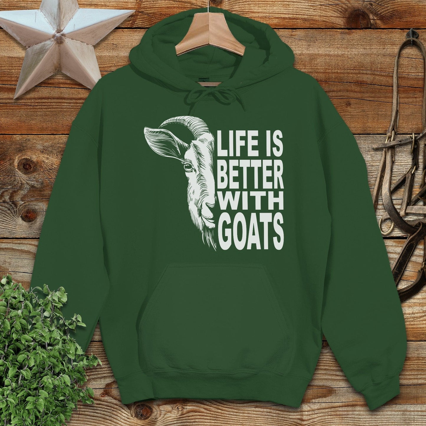Life With Goats Hoodie