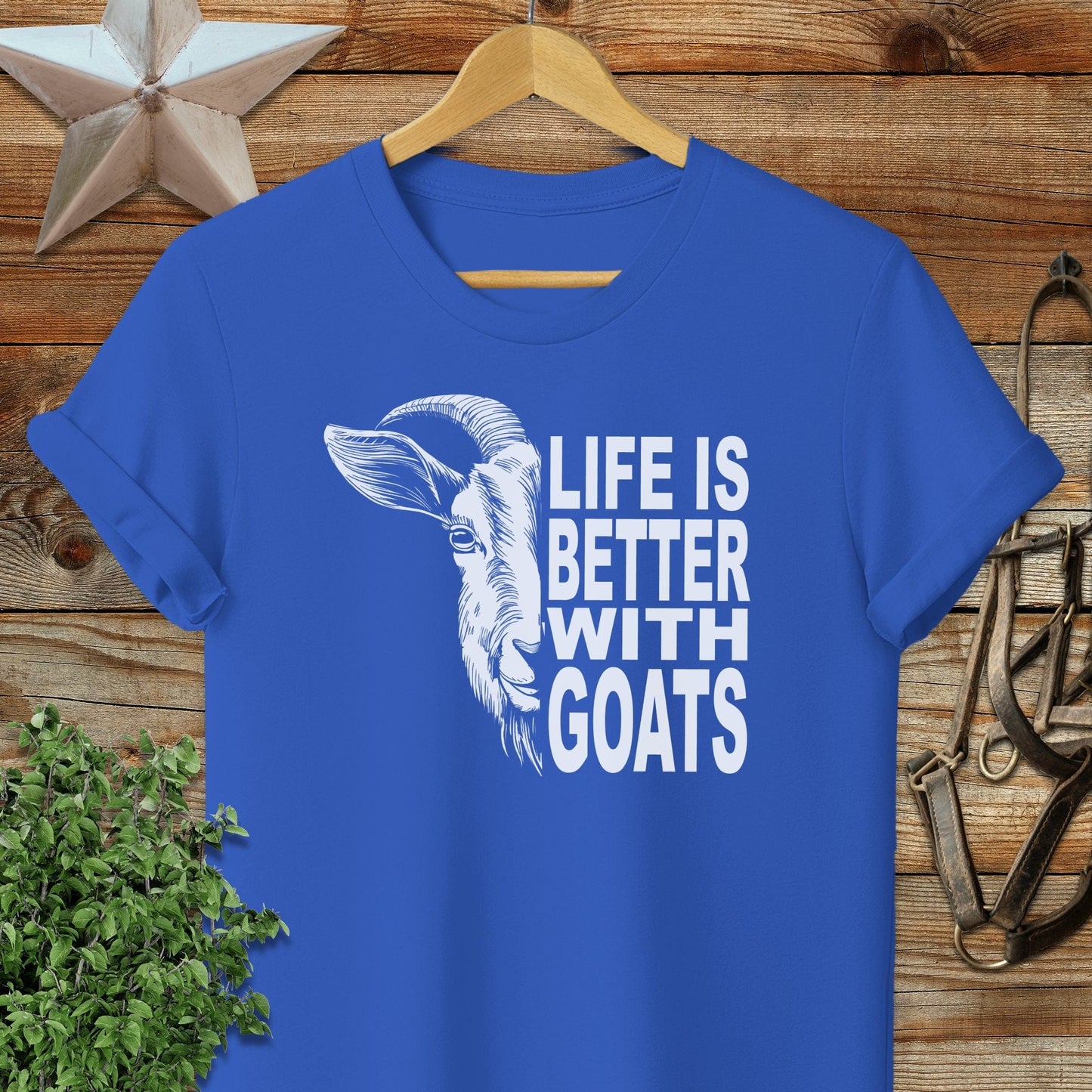 Life With Goats Softstyle Tee