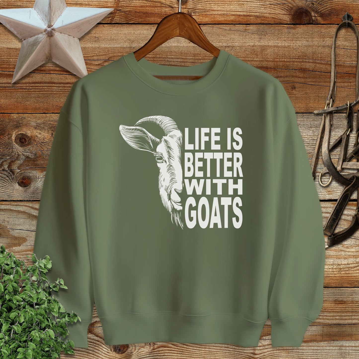 Life With Goats Sweatshirt