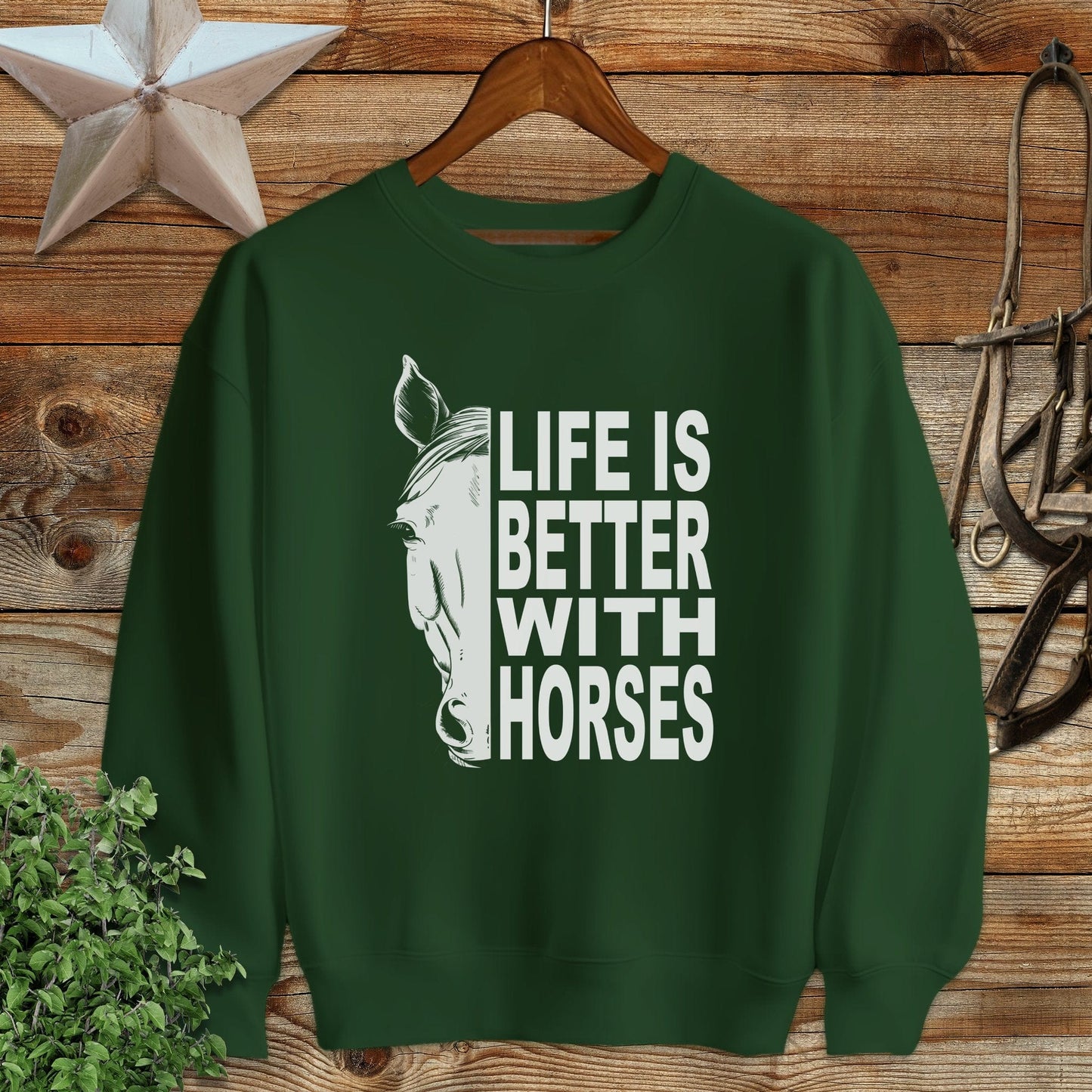 Life With Horses Sweatshirt