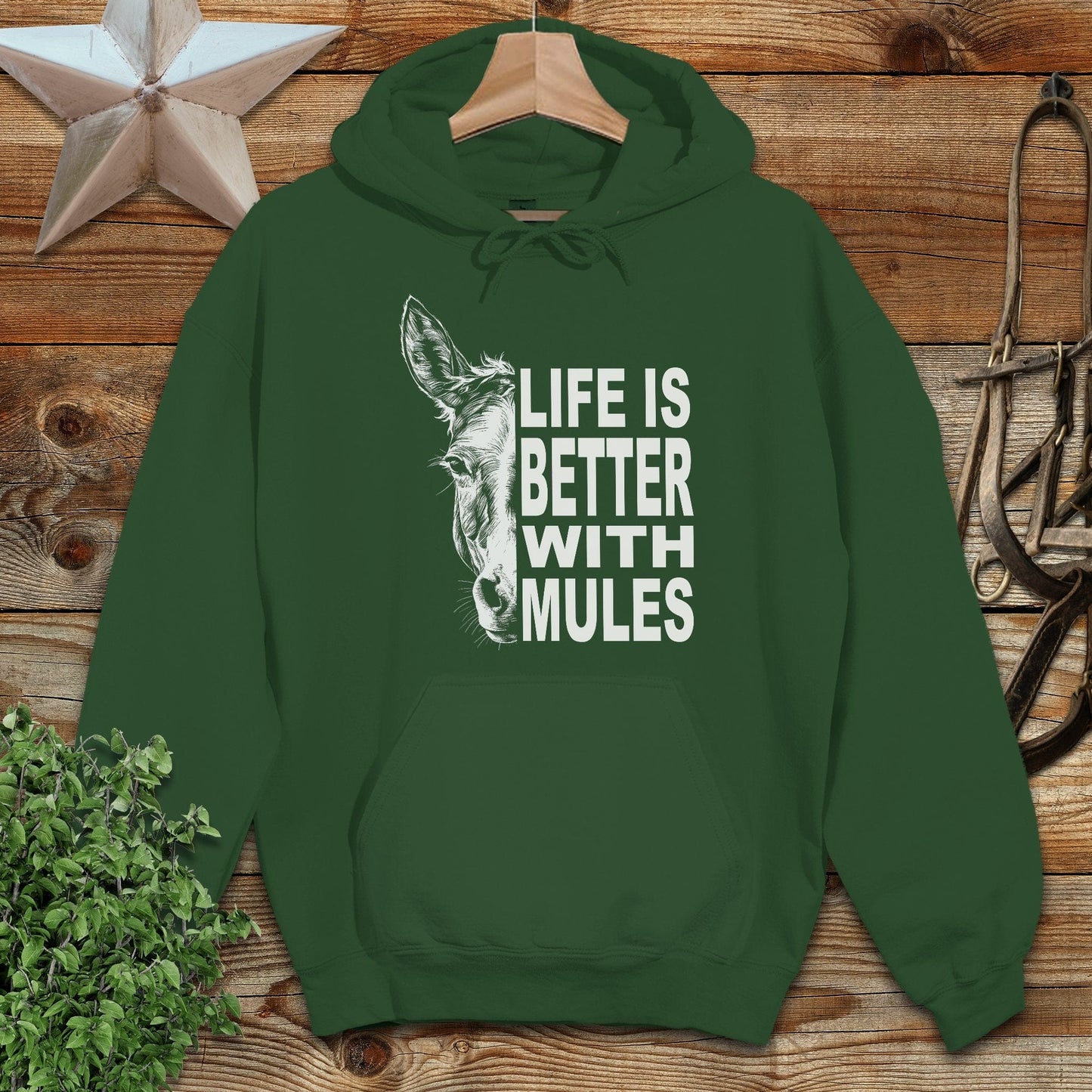 Life With Mules Hoodie