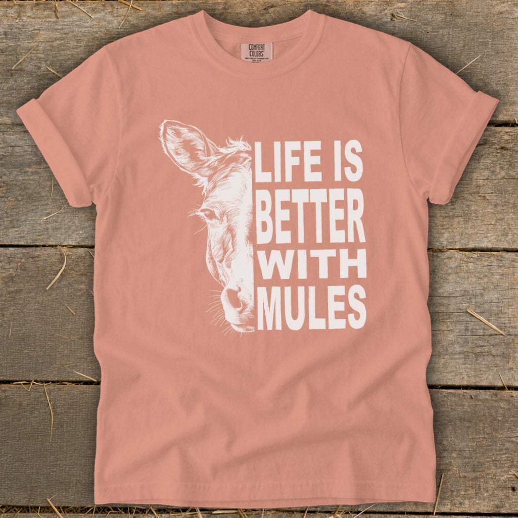 Life With Mules Signature Tee