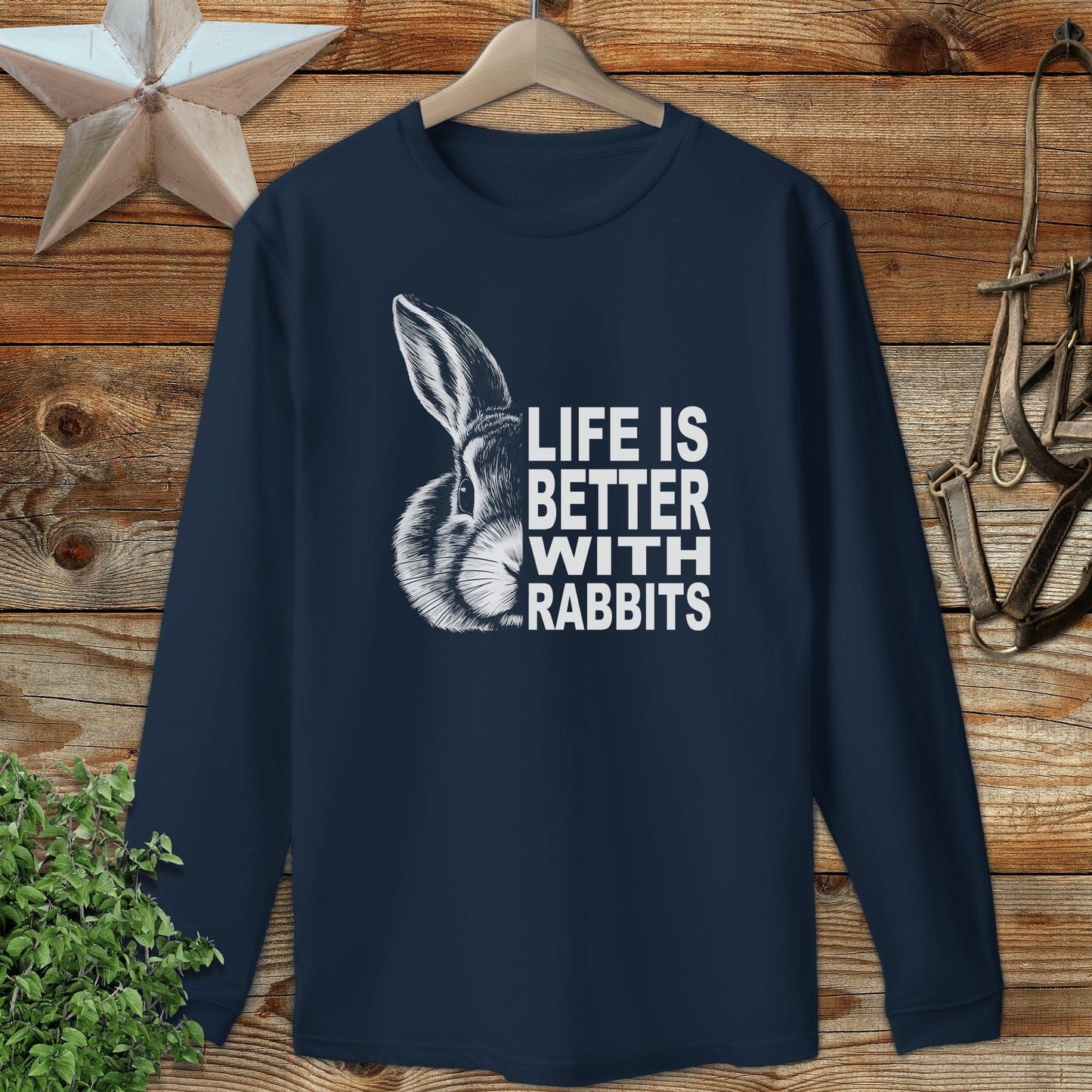 Life With Rabbits Long Sleeve Tee