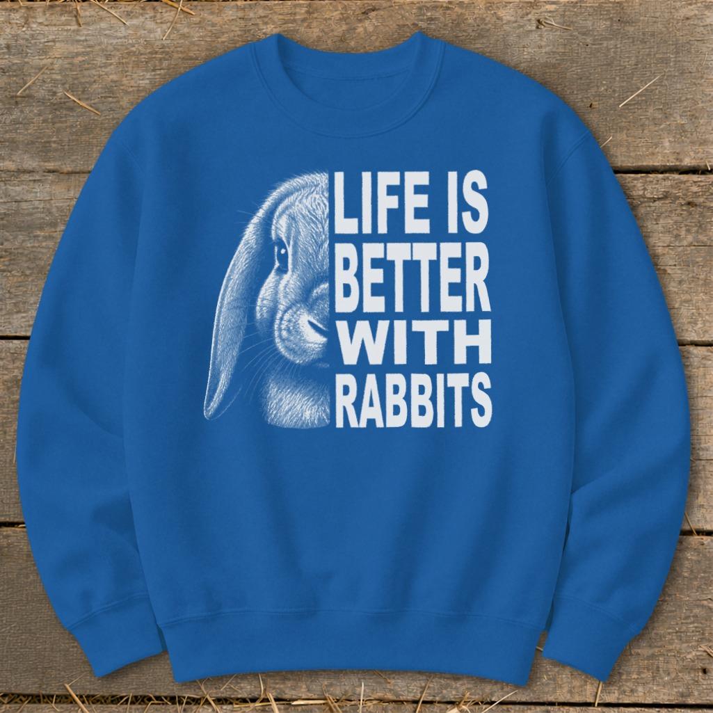 Life With Rabbits Sweatshirt