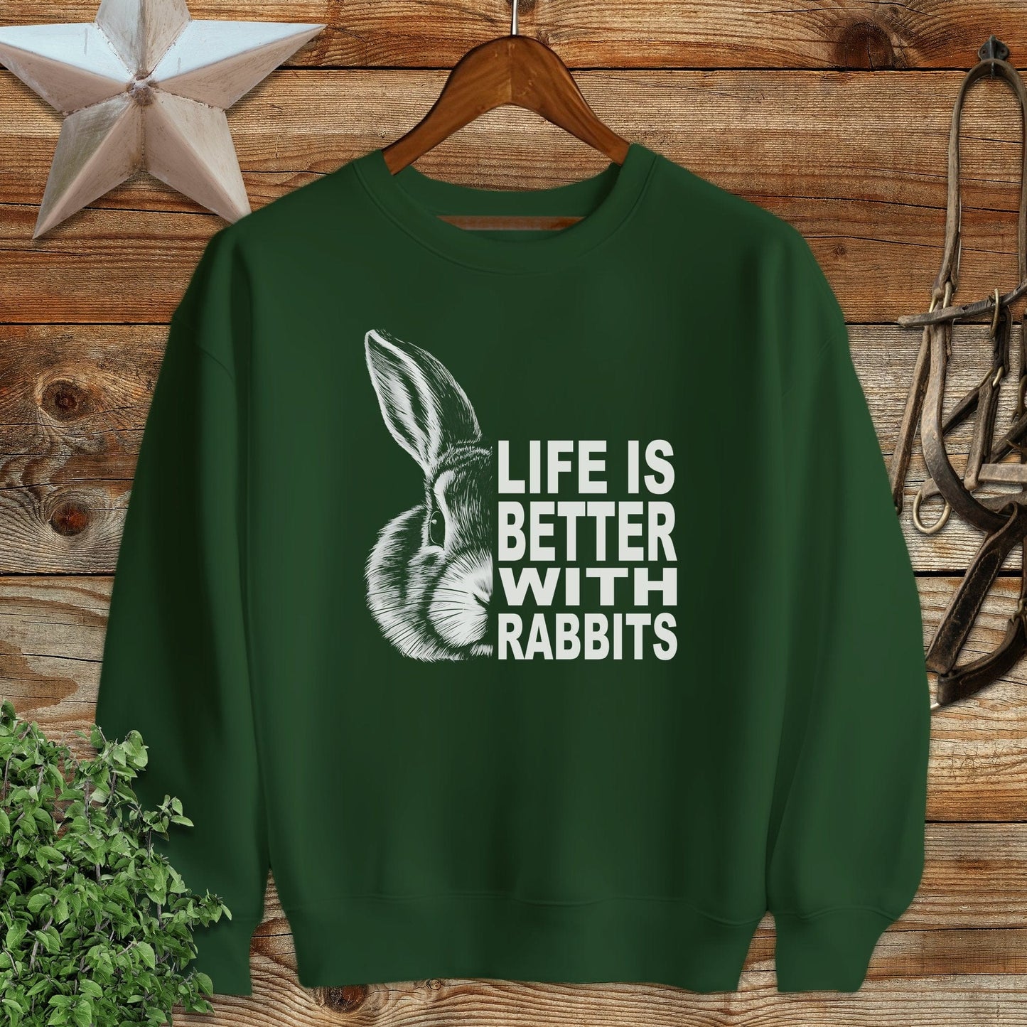 Life With Rabbits Sweatshirt