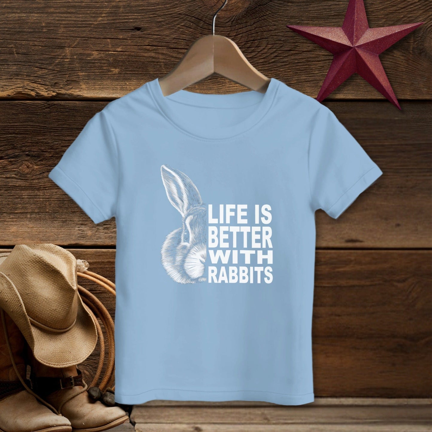 Life With Rabbits T-shirt (Toddler)