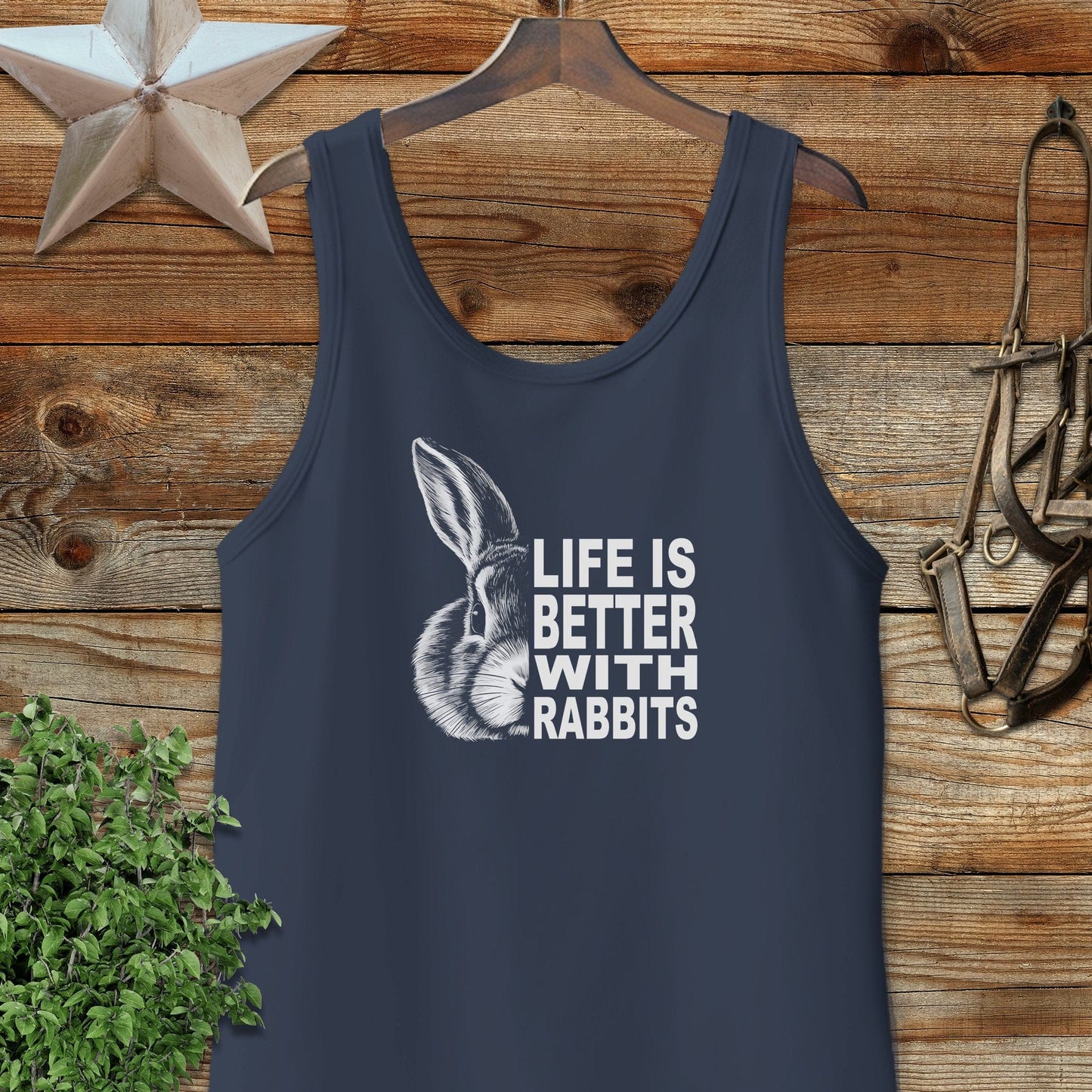 Life With Rabbits Tank Top