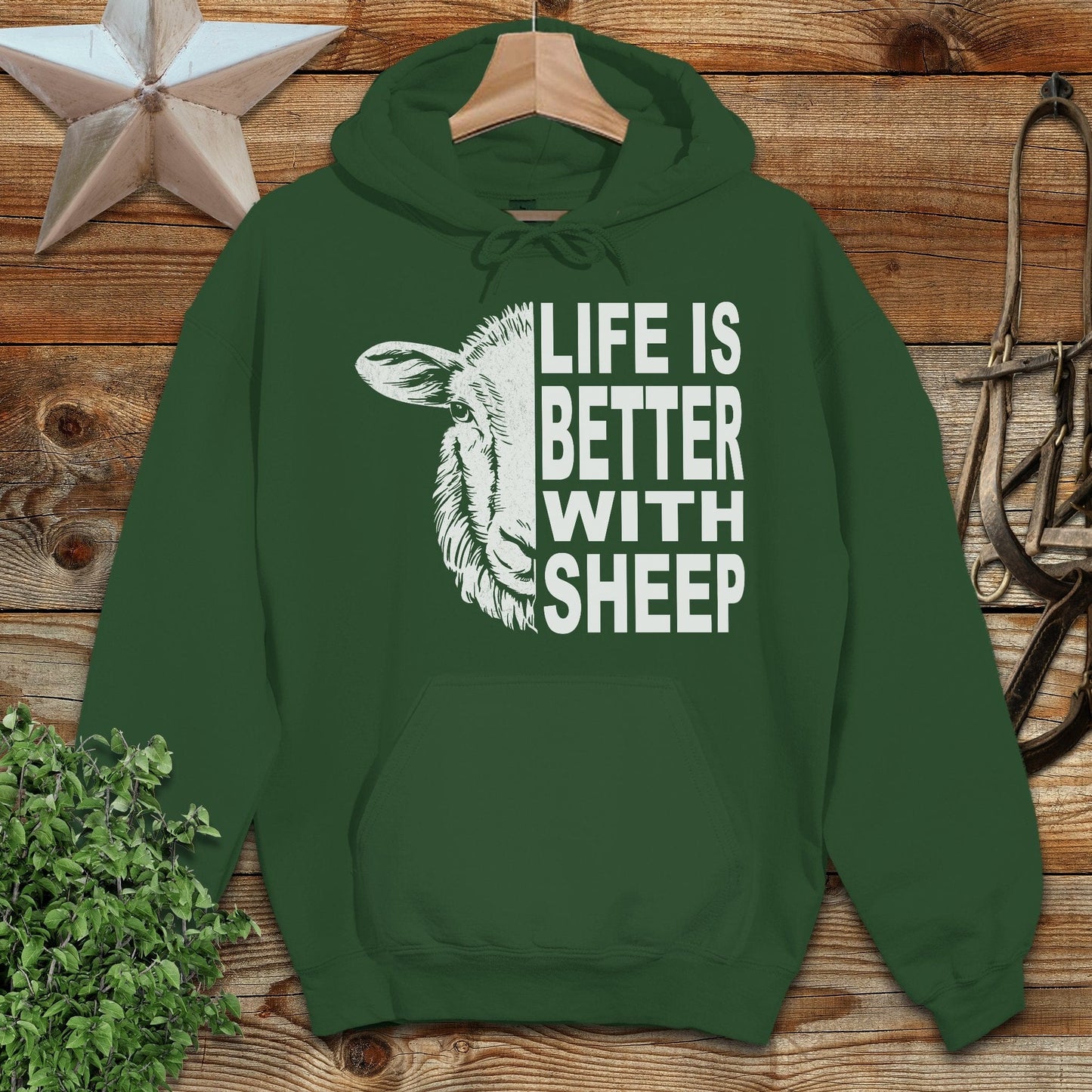 Life With Sheep Hoodie