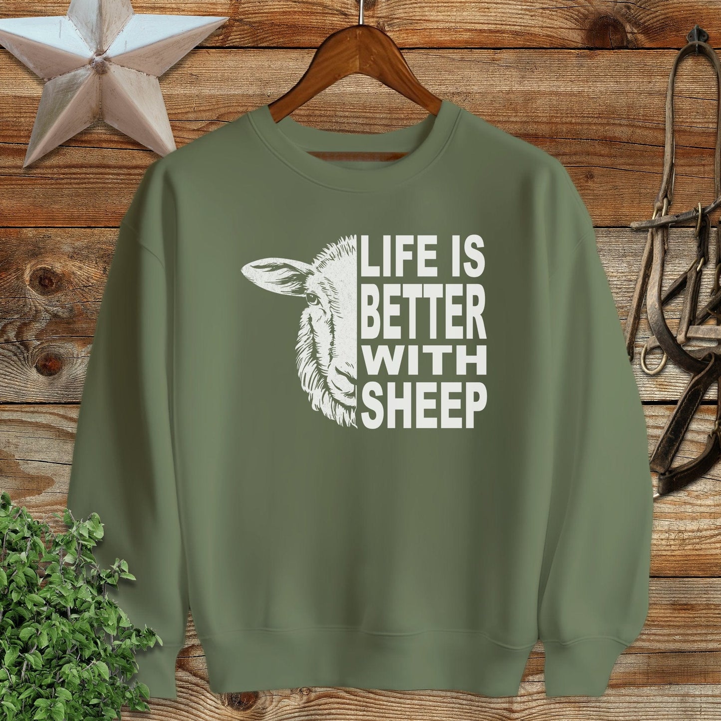 Life With Sheep Sweatshirt