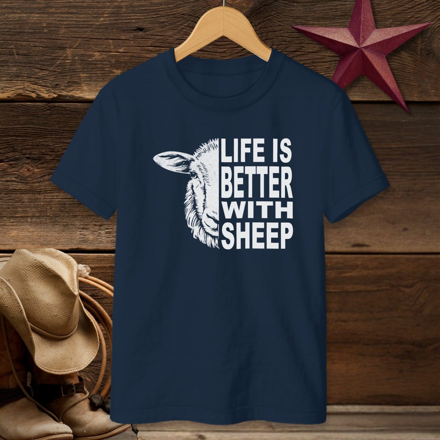 Life With Sheep T-shirt (Youth)