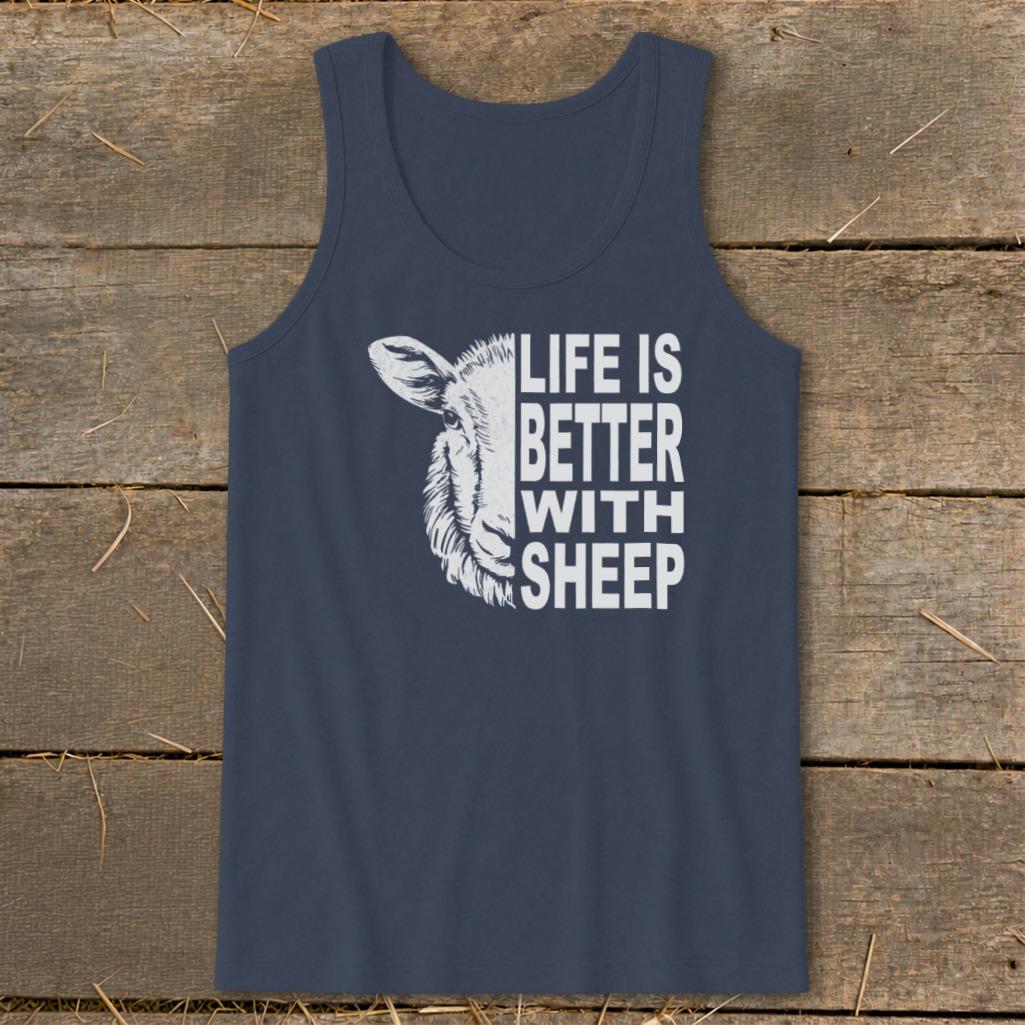Life With Sheep Tank Top