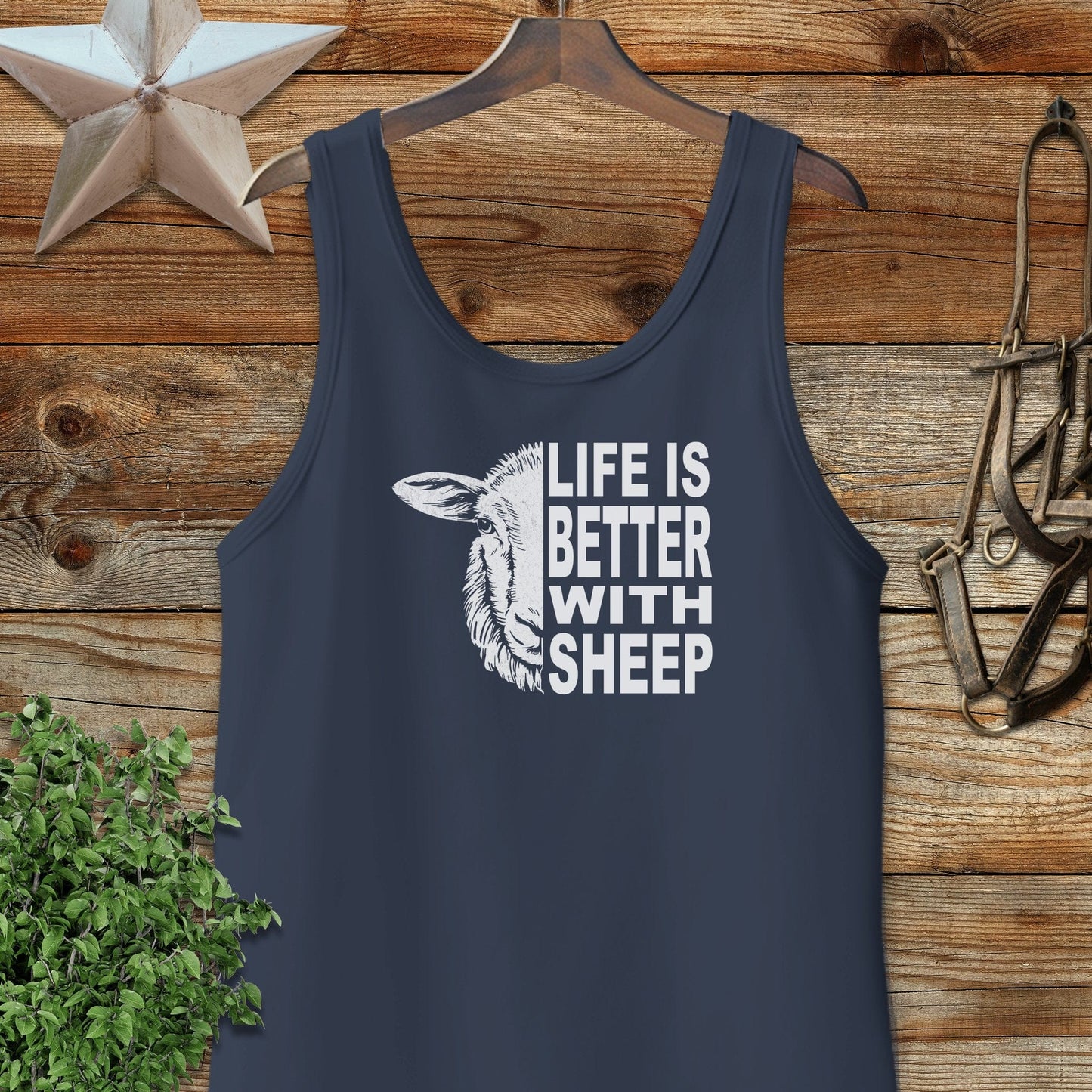 Life With Sheep Tank Top
