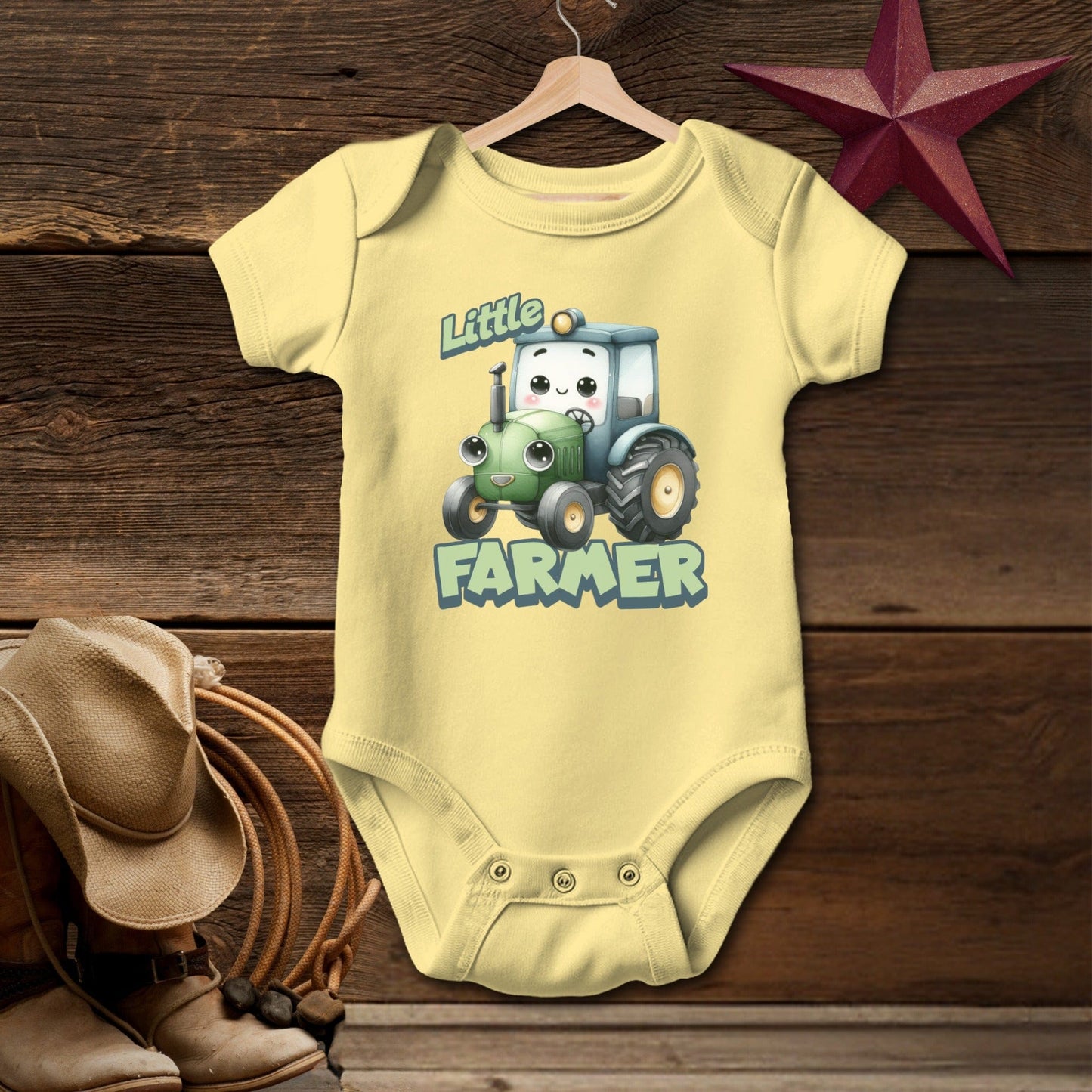 Little Farmer Boy Bodysuit (Baby)