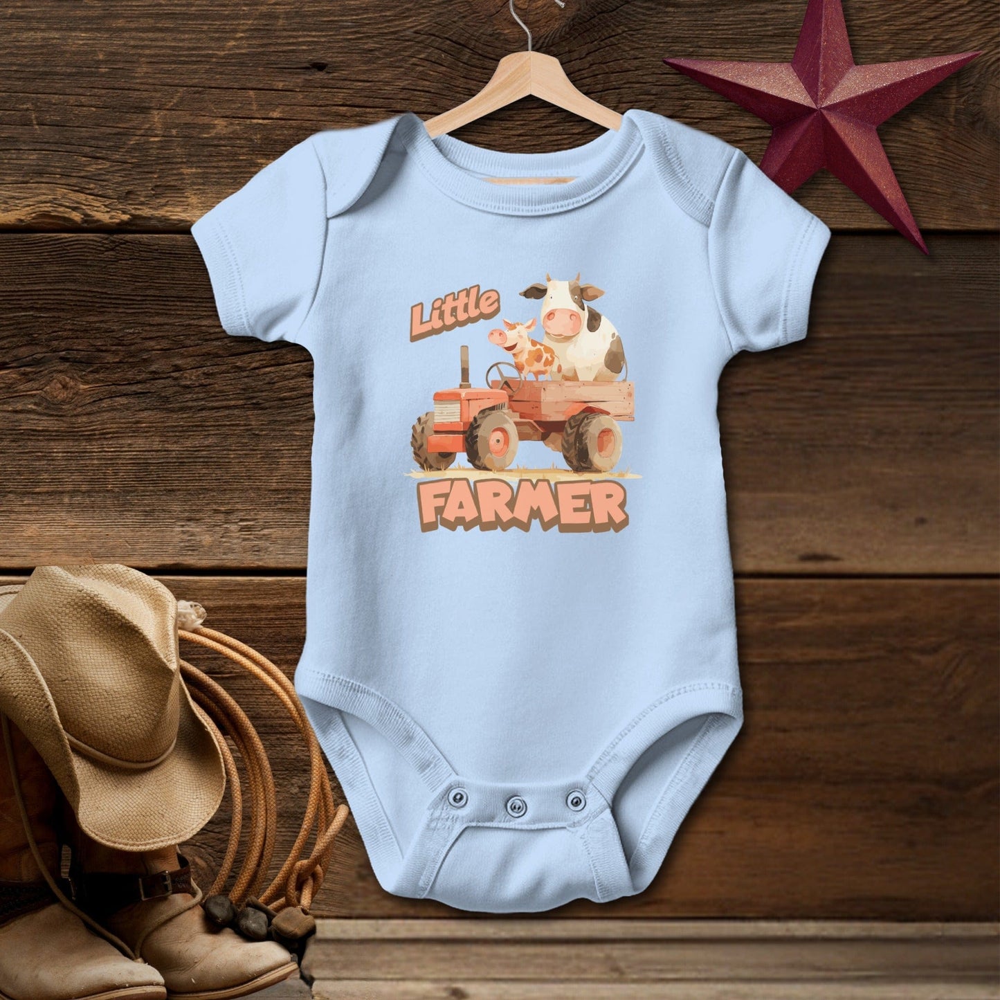 Little Farmer Girl Bodysuit (Baby)