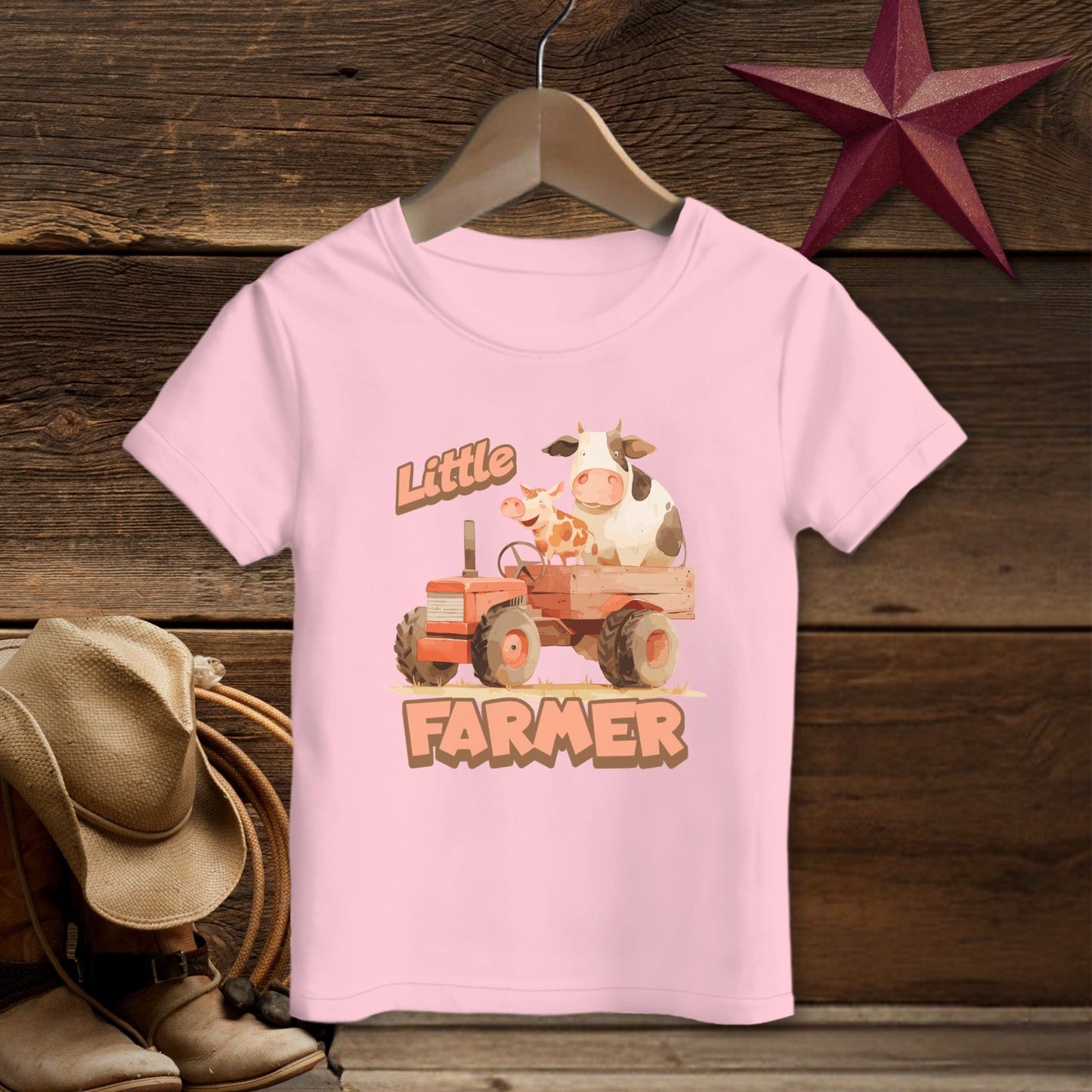 Little Farmer Girl T-shirt (Toddler)