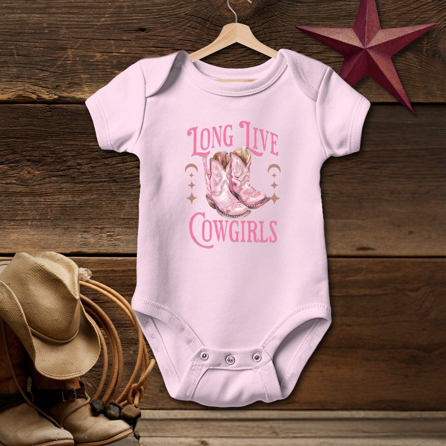 Long Live Cowgirls Bodysuit (Baby)