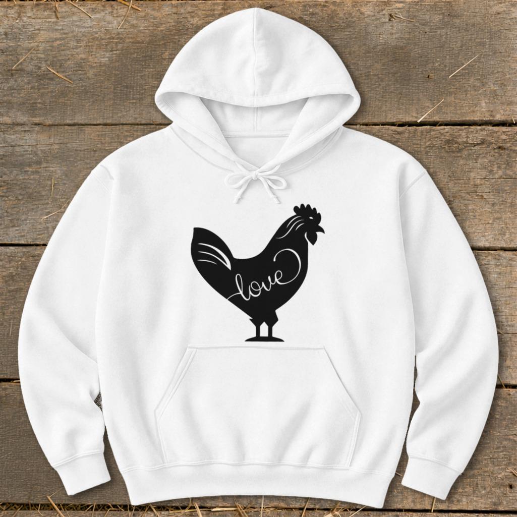 Love Chicken Hoodie