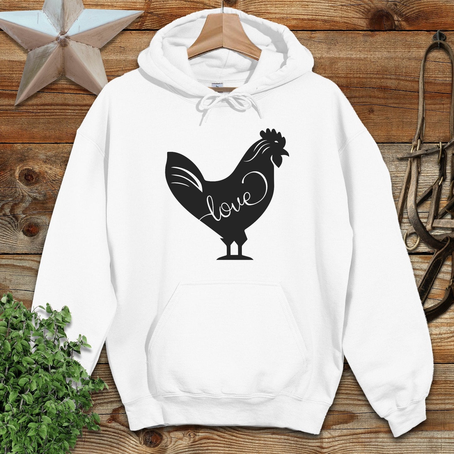 Love Chicken Hoodie