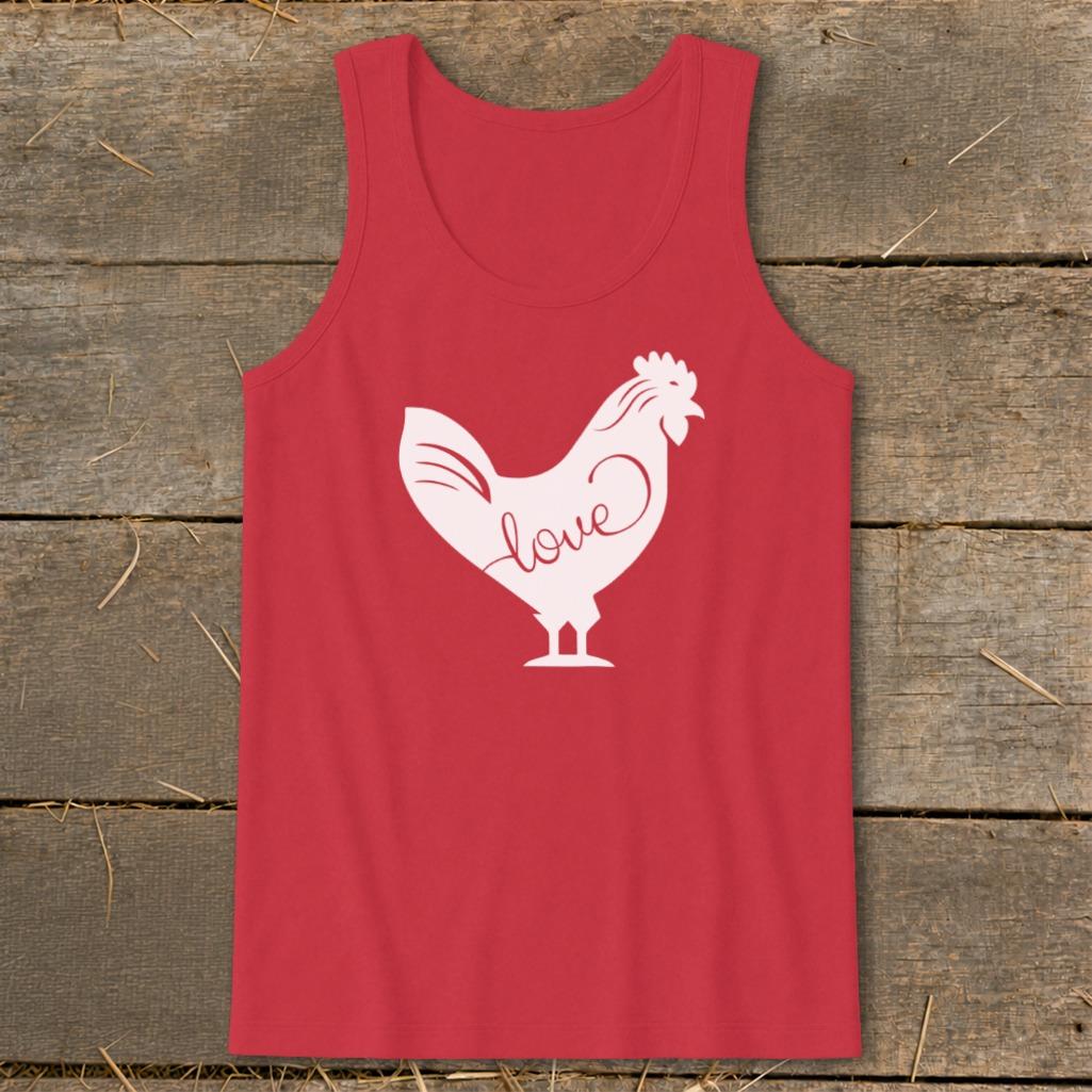 Love Chicken Tank Top