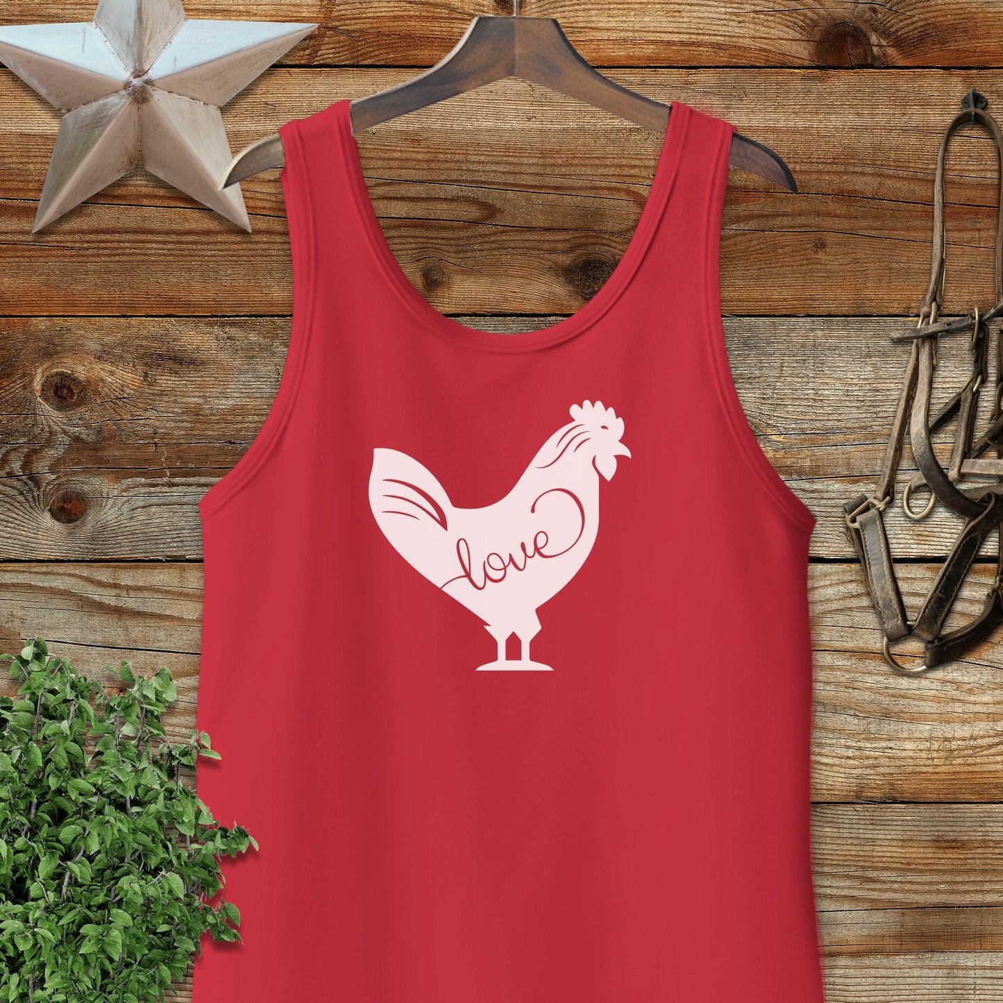 Love Chicken Tank Top
