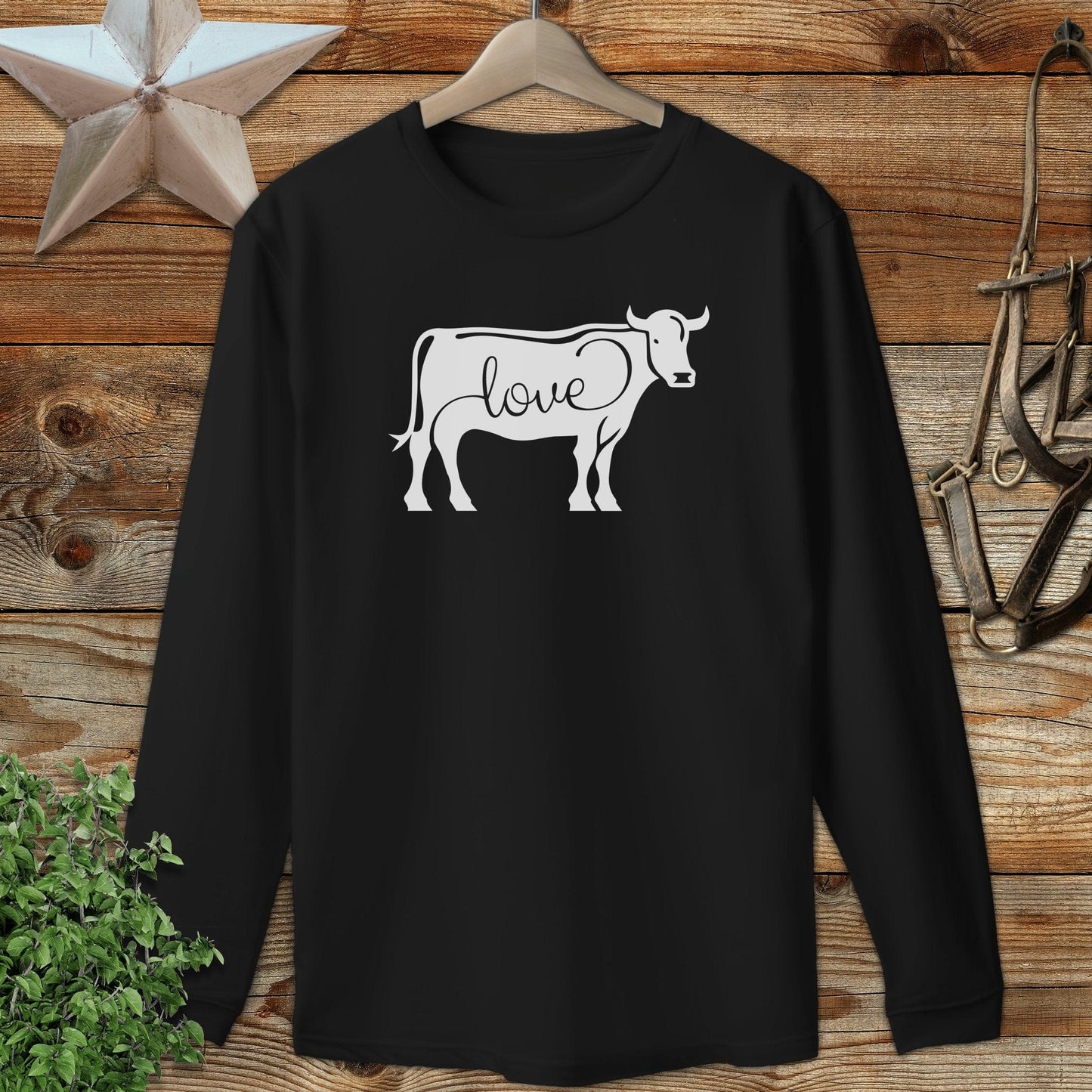 Love Cow Long Sleeve Tee