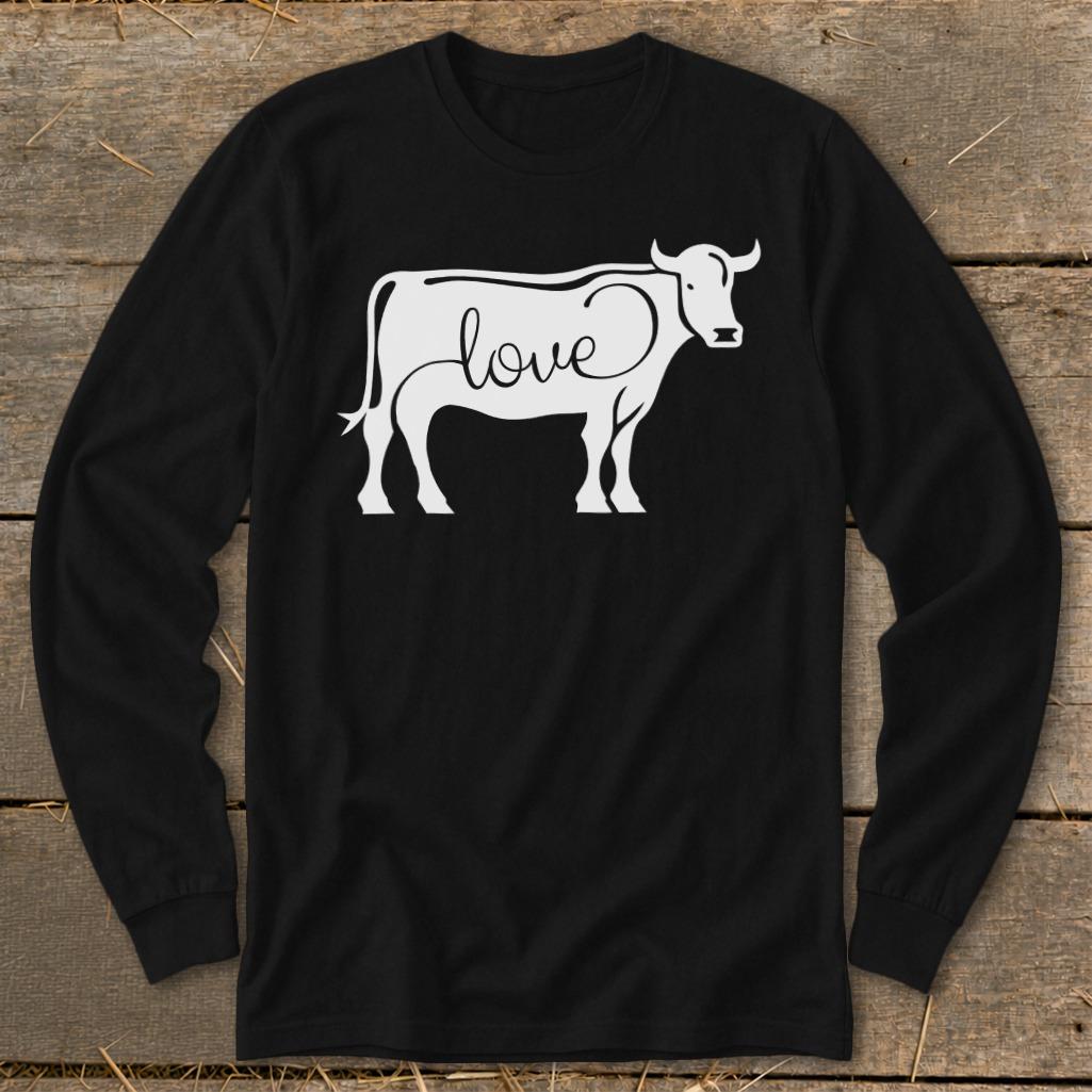 Love Cow Long Sleeve Tee