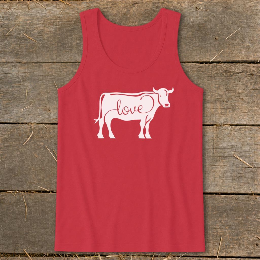 Love Cow Tank Top