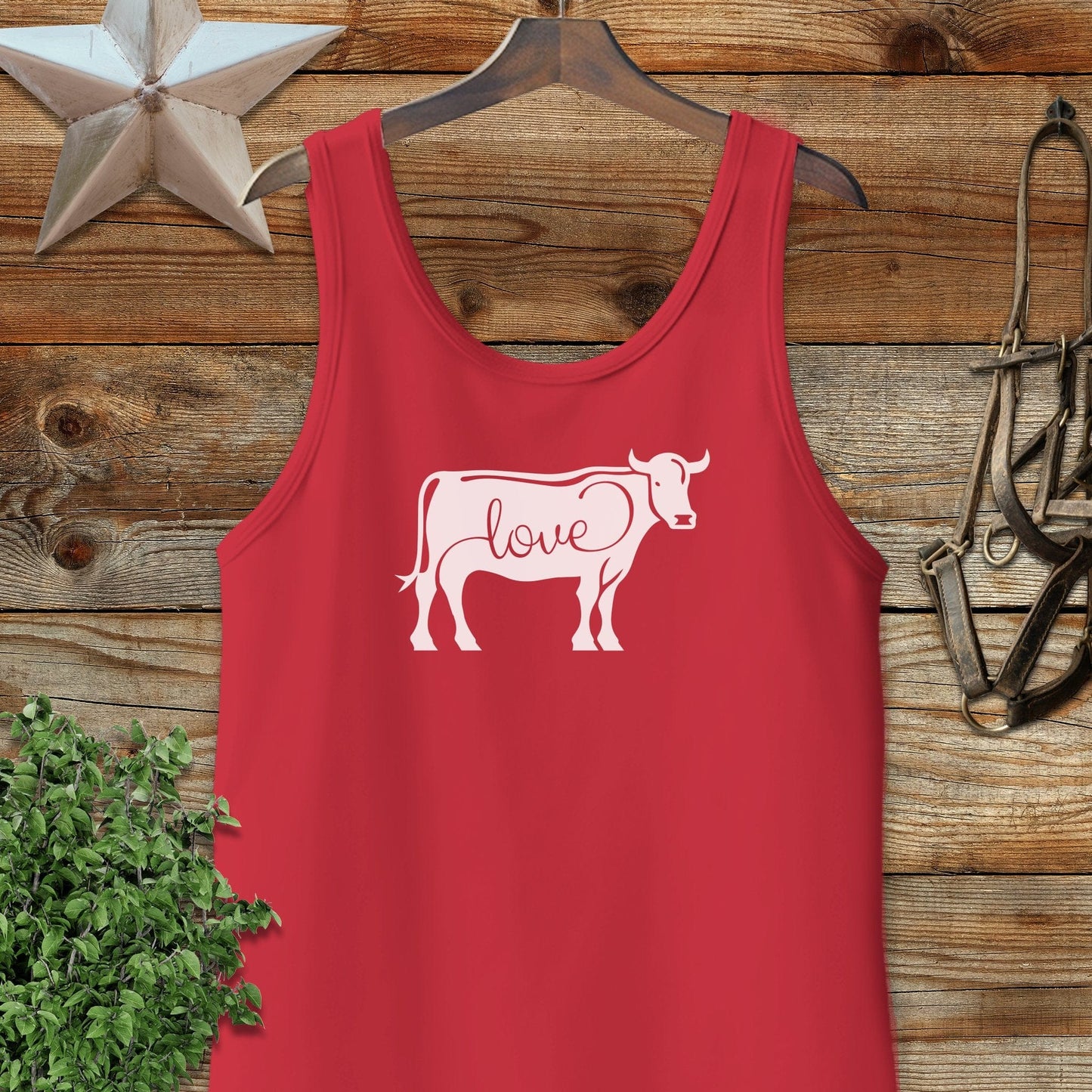 Love Cow Tank Top
