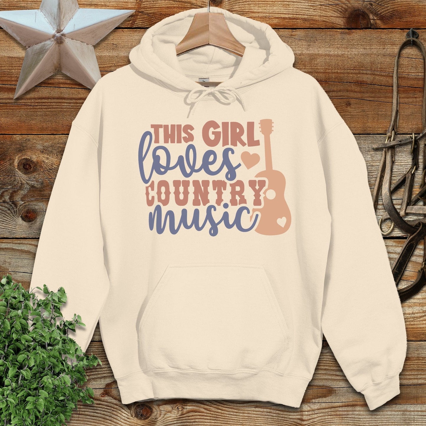 Loves Country Music Hoodie