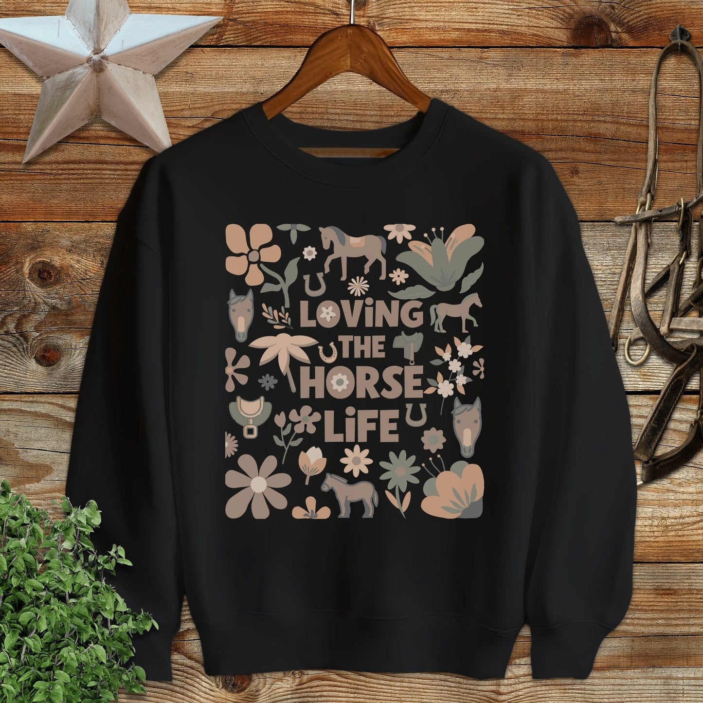 Loving the Horse Life Sweatshirt