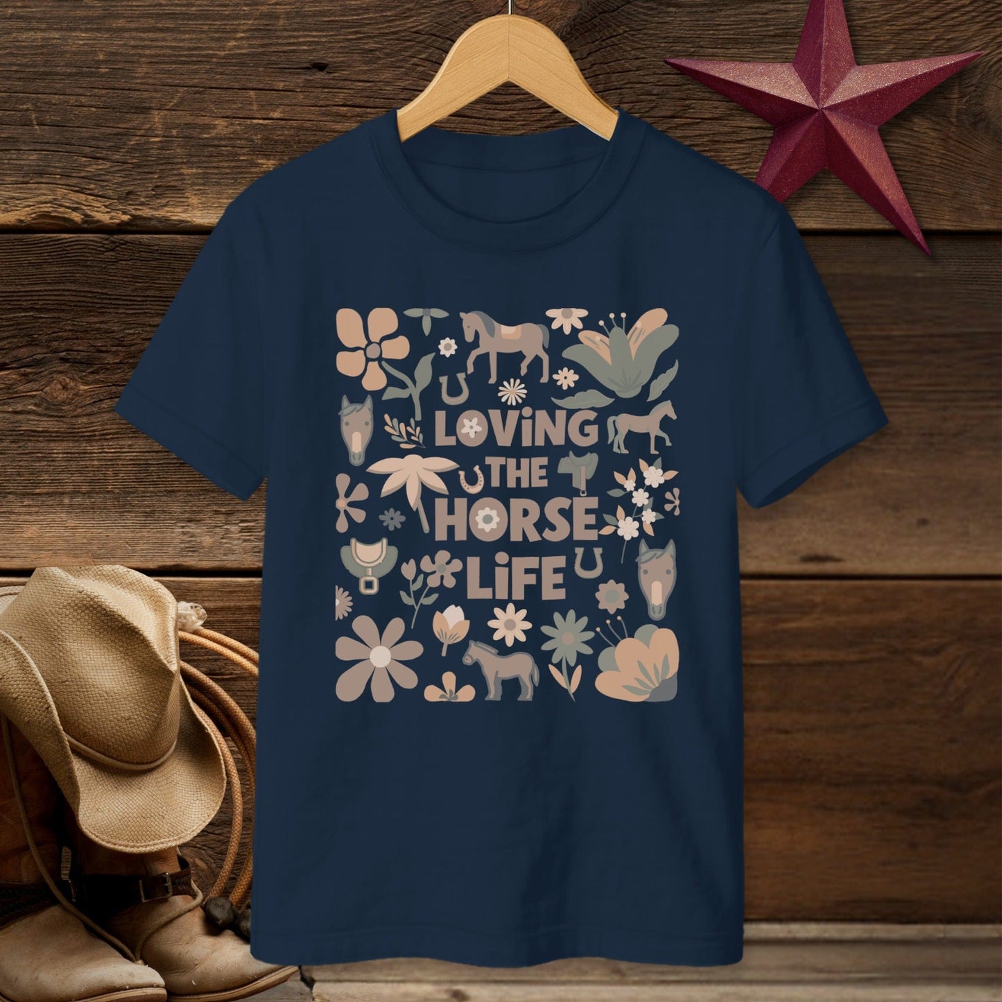 Loving the Horse Life T-shirt (Youth)