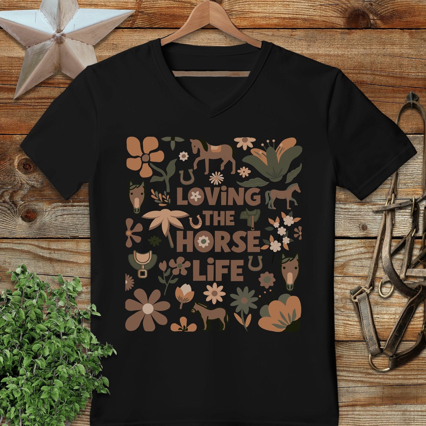 Loving the Horse Life V-neck