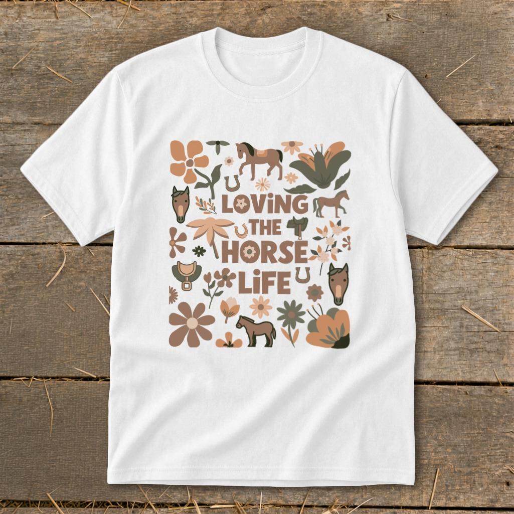 Loving the Horse Life Youth Tee