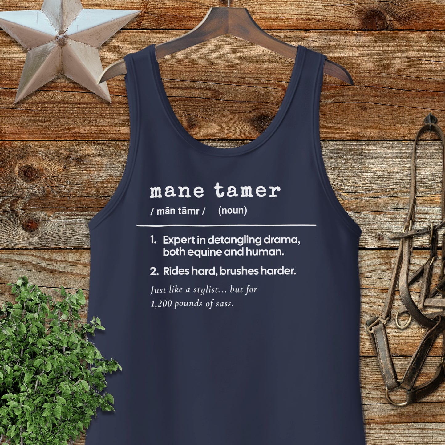 Mane Tamer Definition Tank Top