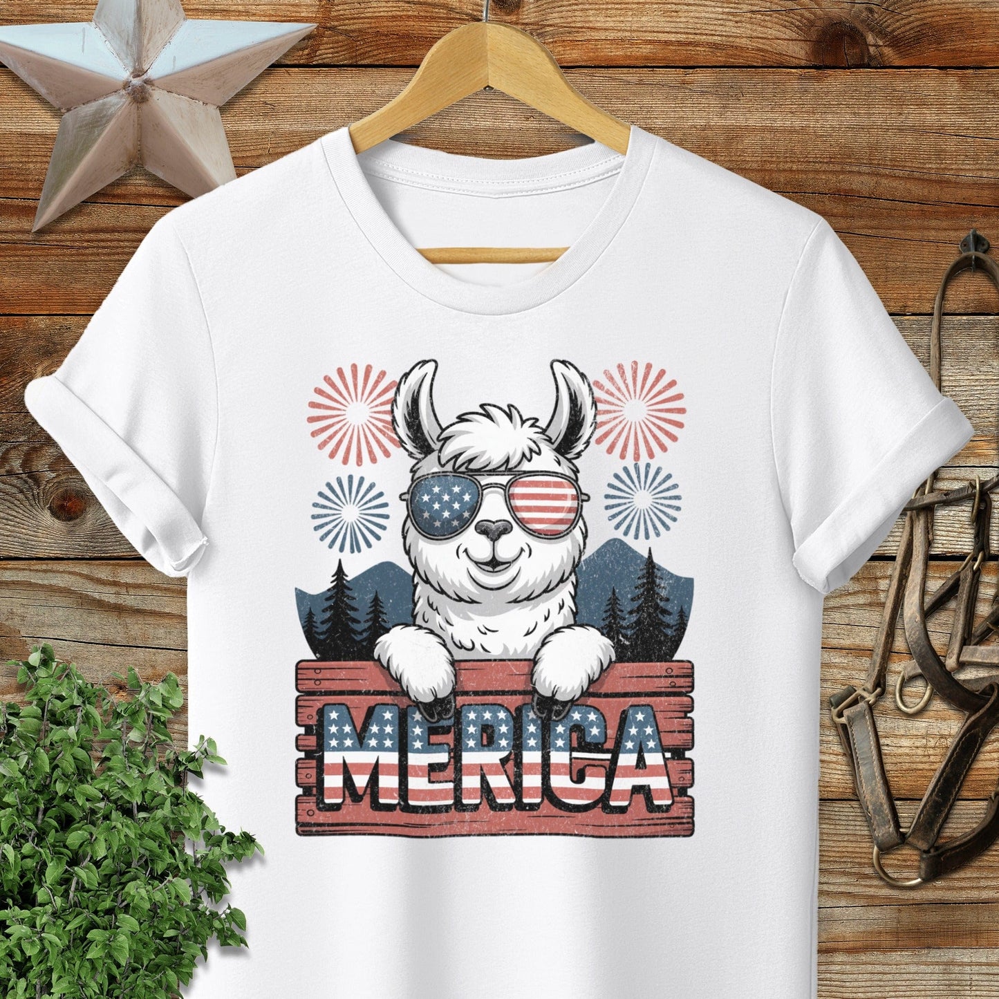 Merica Alpaca T-shirt
