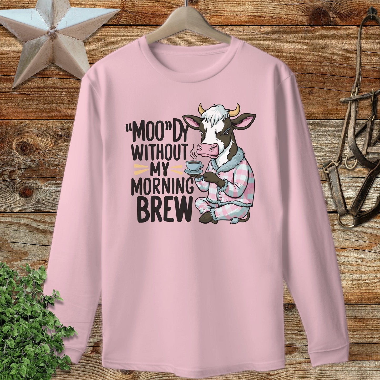 Moody Morning Brew Long Sleeve Tee