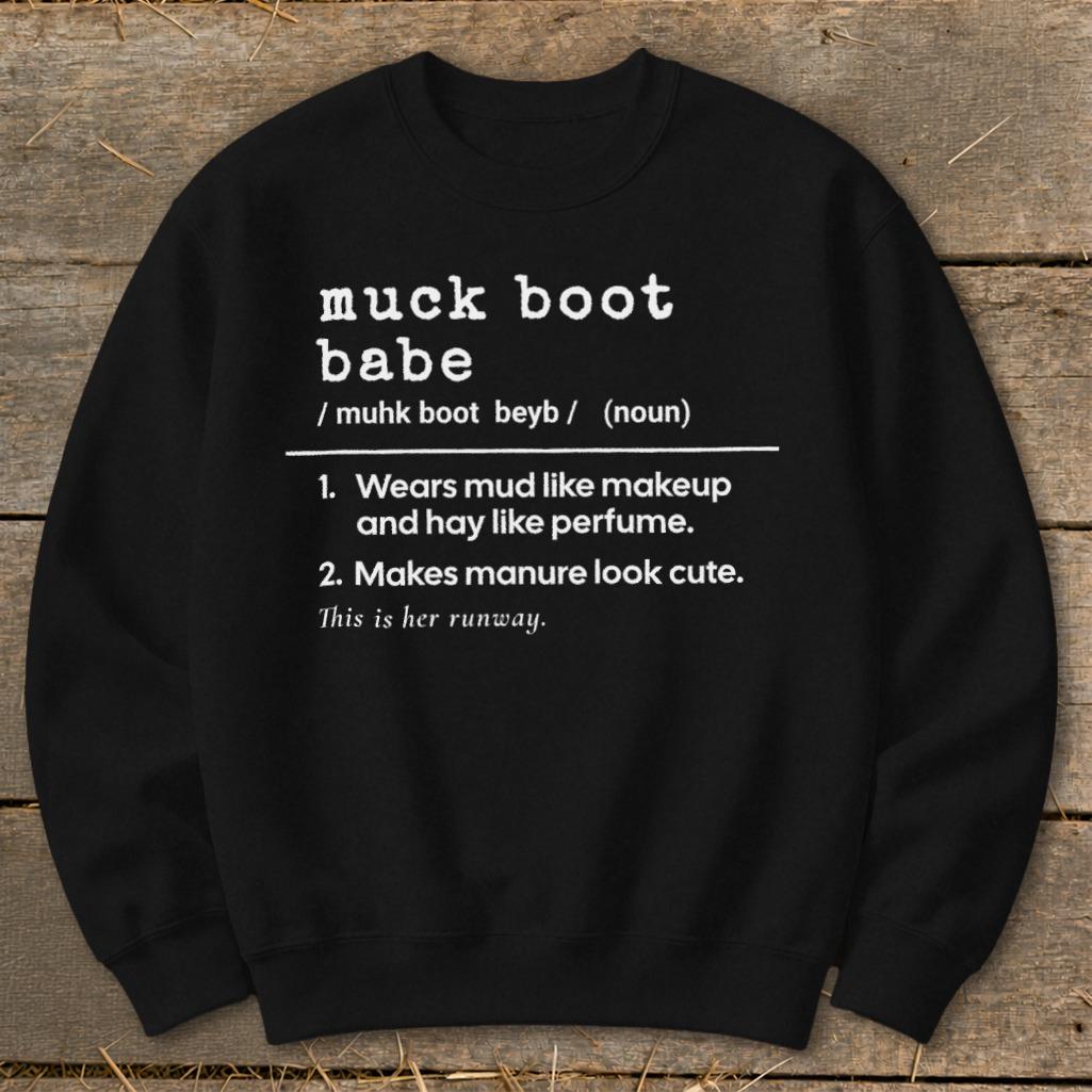 Muck Boot Babe Definition Sweatshirt