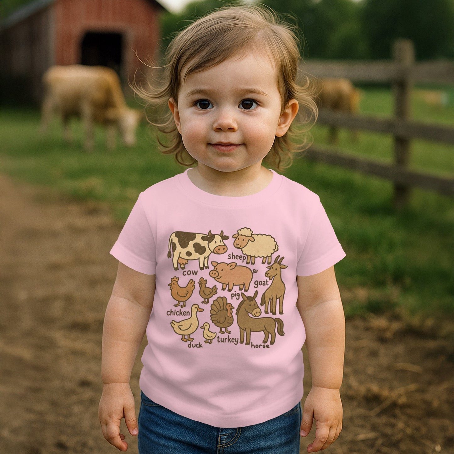 My Farm Friends T-shirt (Toddler)
