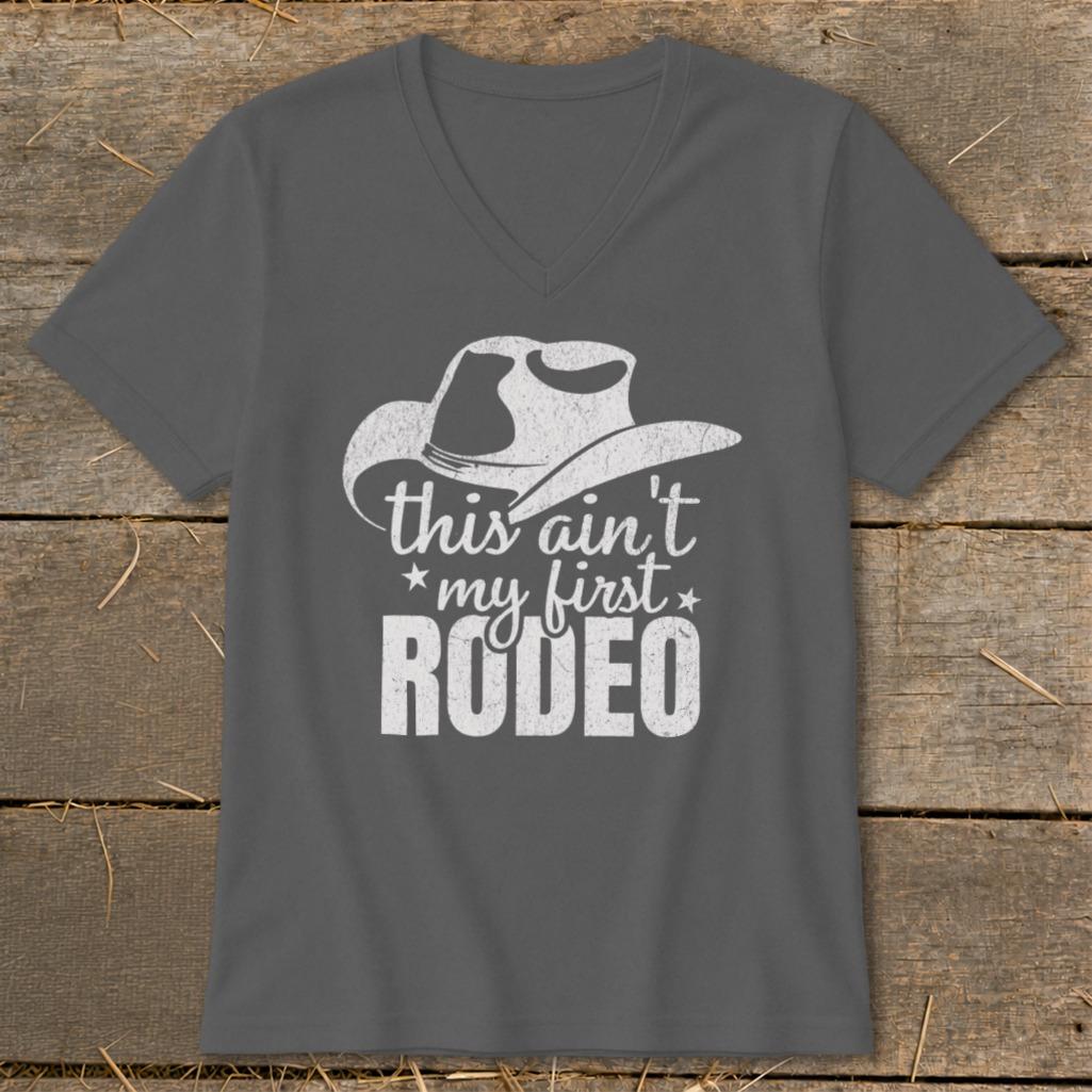 My First Rodeo V-neck