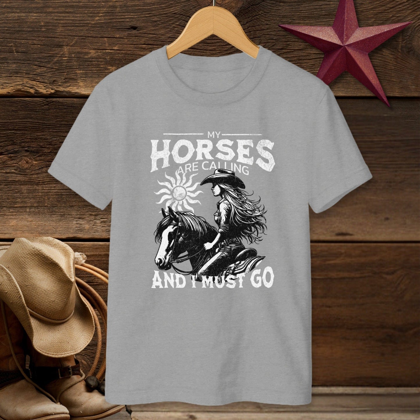 My Horses are Calling T-shirt (Youth)