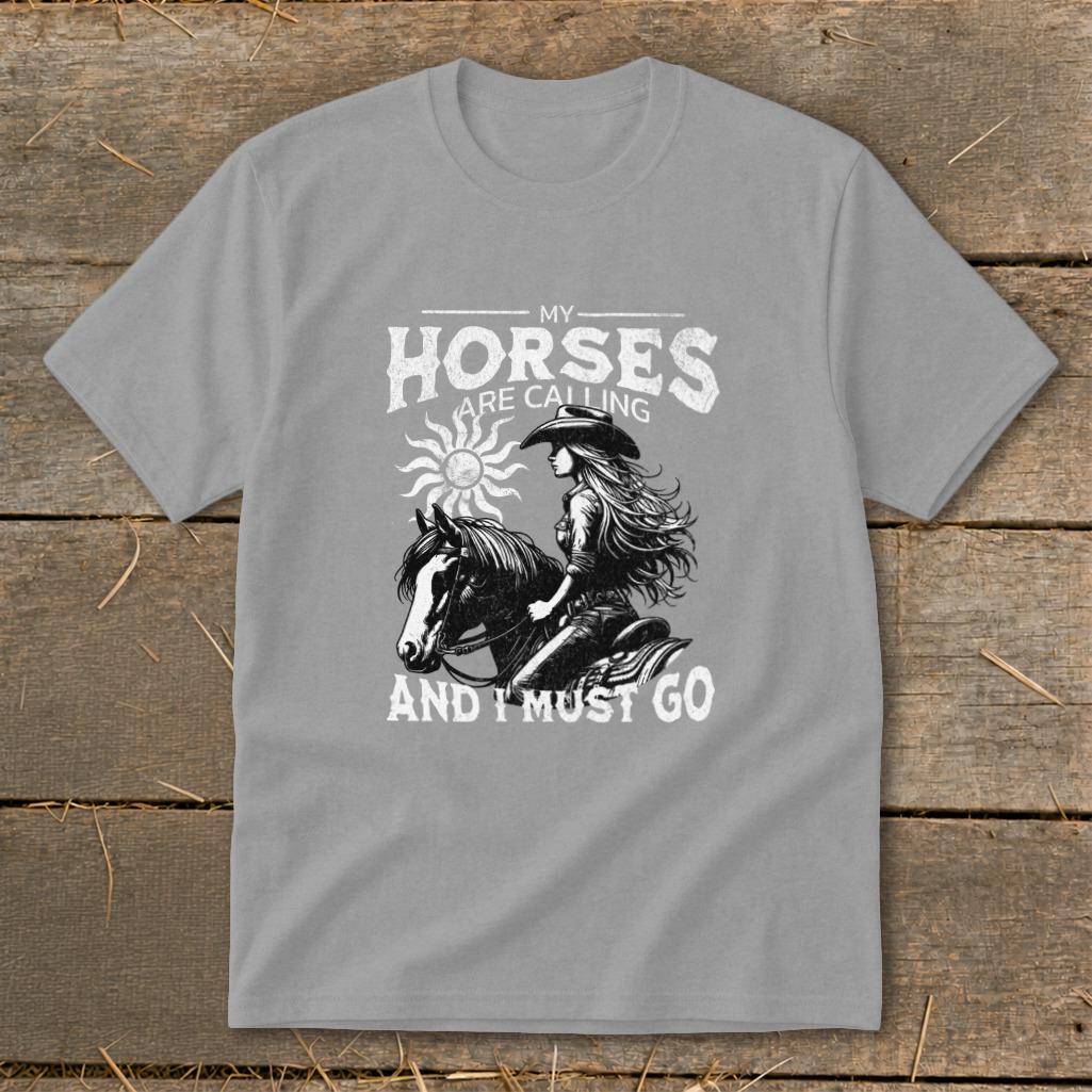My Horses are Calling Youth Tee
