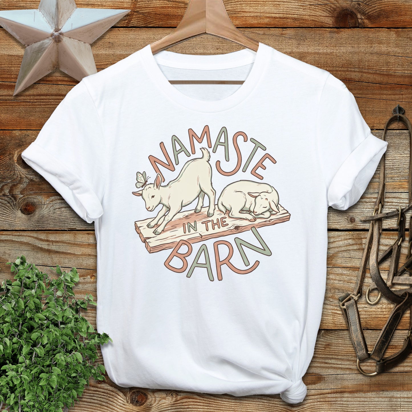 Namaste in the Barn T-Shirt