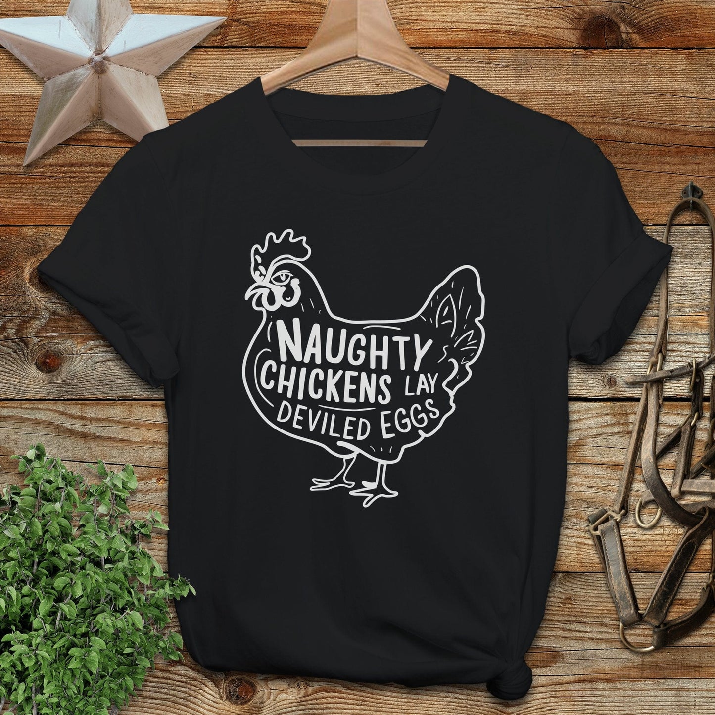 Naughty Chickens Softstyle Tee