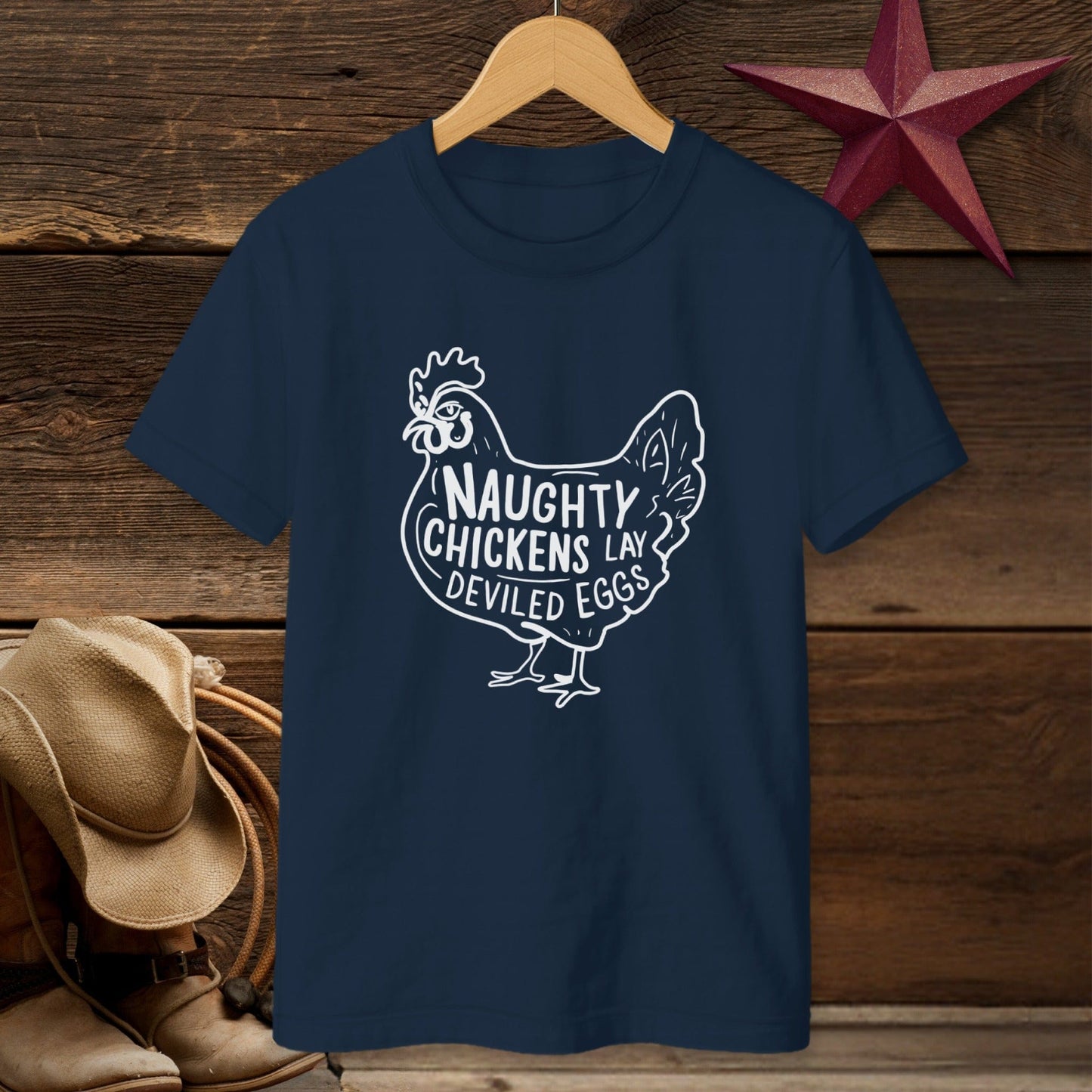 Naughty Chickens T-shirt (Youth)