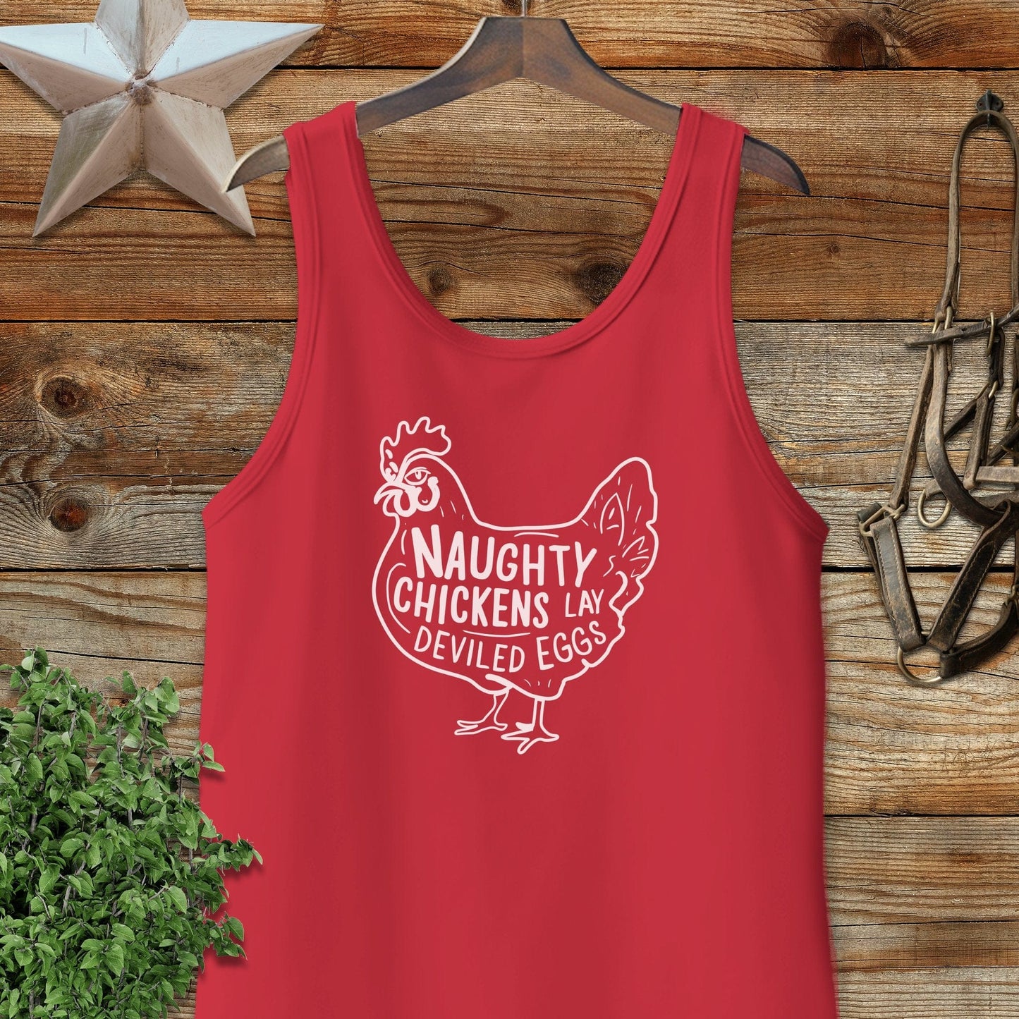 Naughty Chickens Tank Top