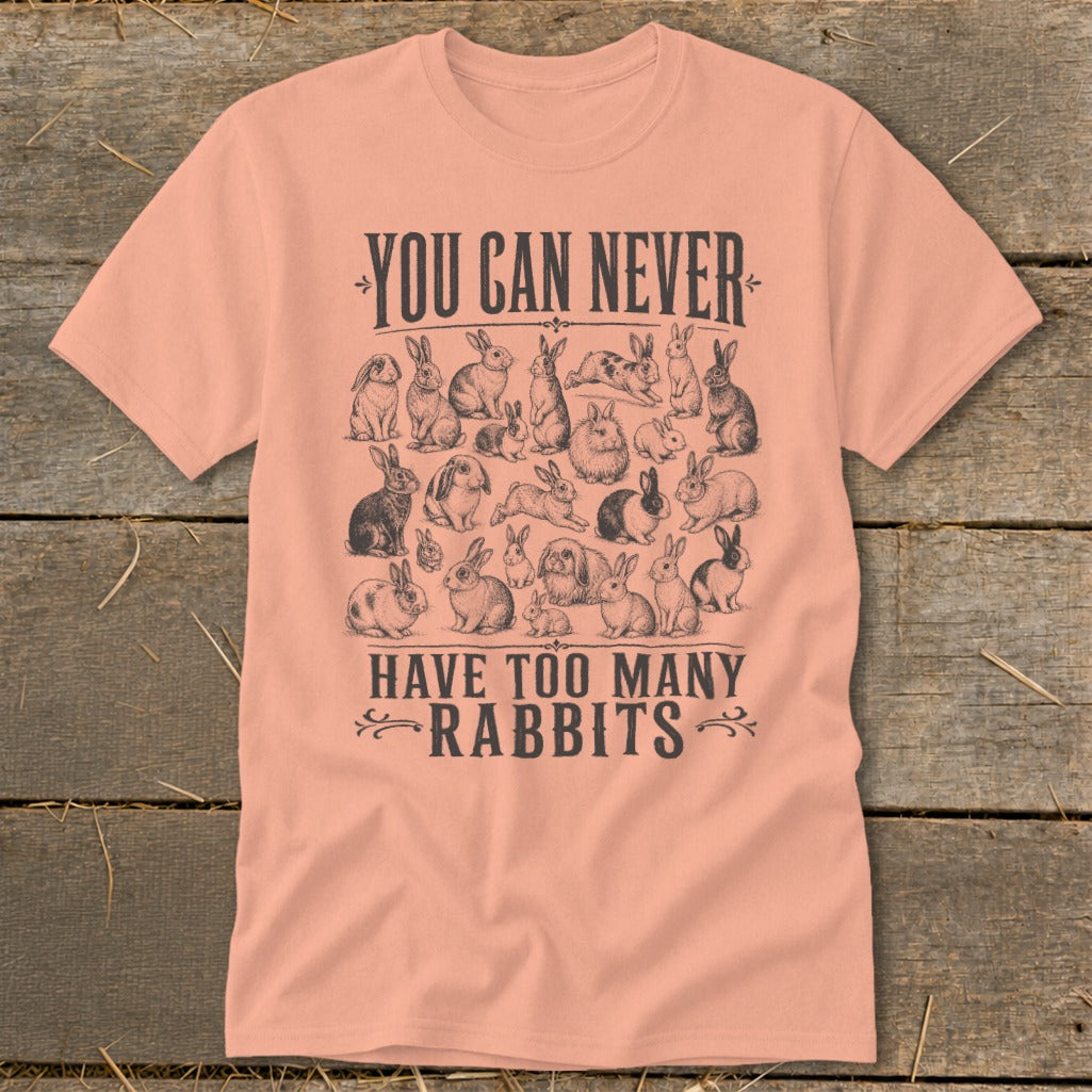 Never Too Many Rabbits Classic Tee
