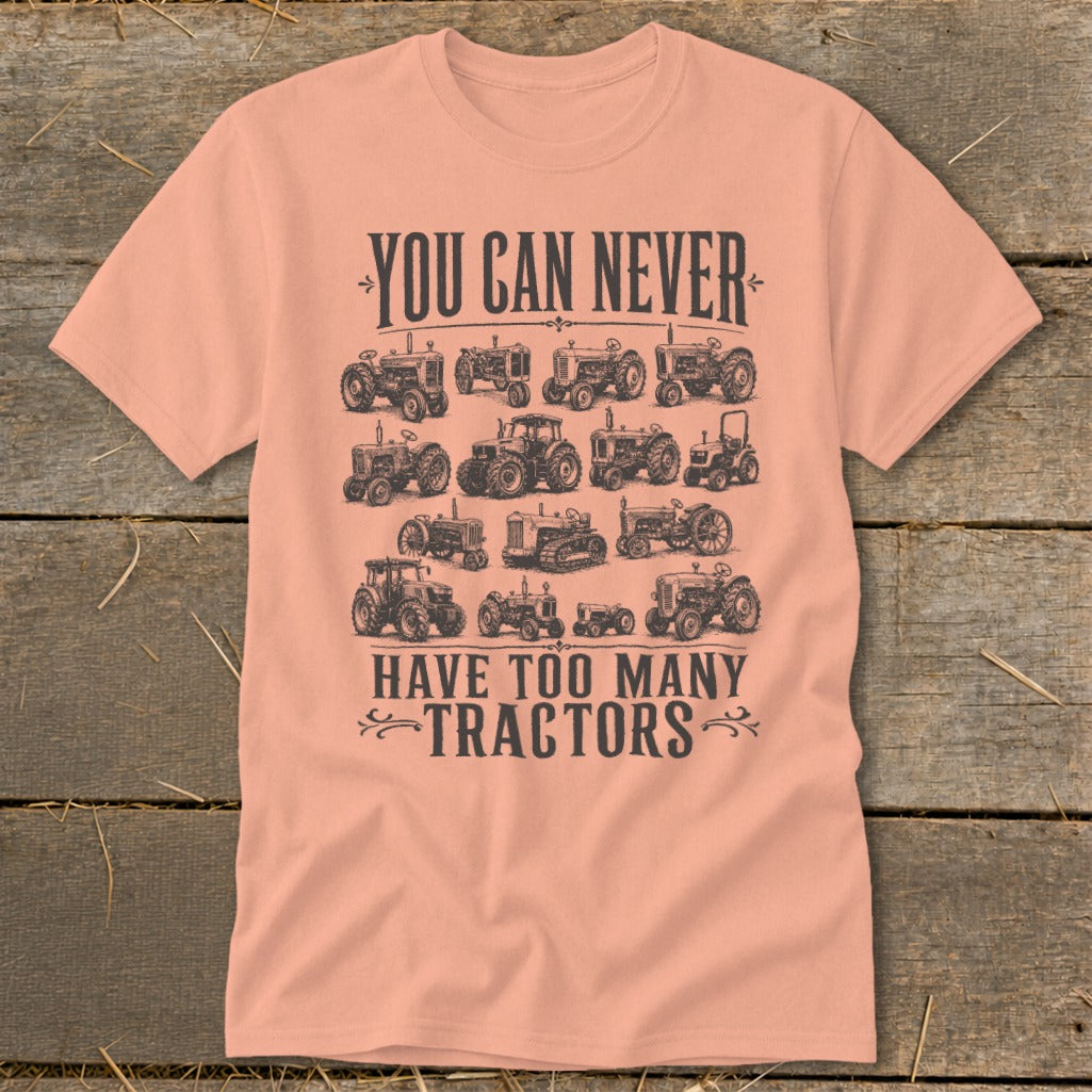 Never Too Many Tractors Classic Tee