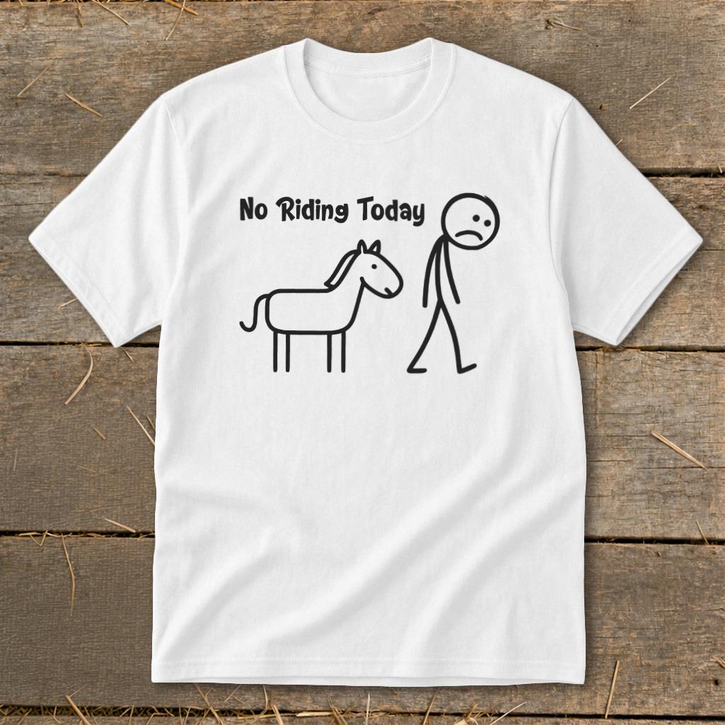 No Riding Today Youth Tee